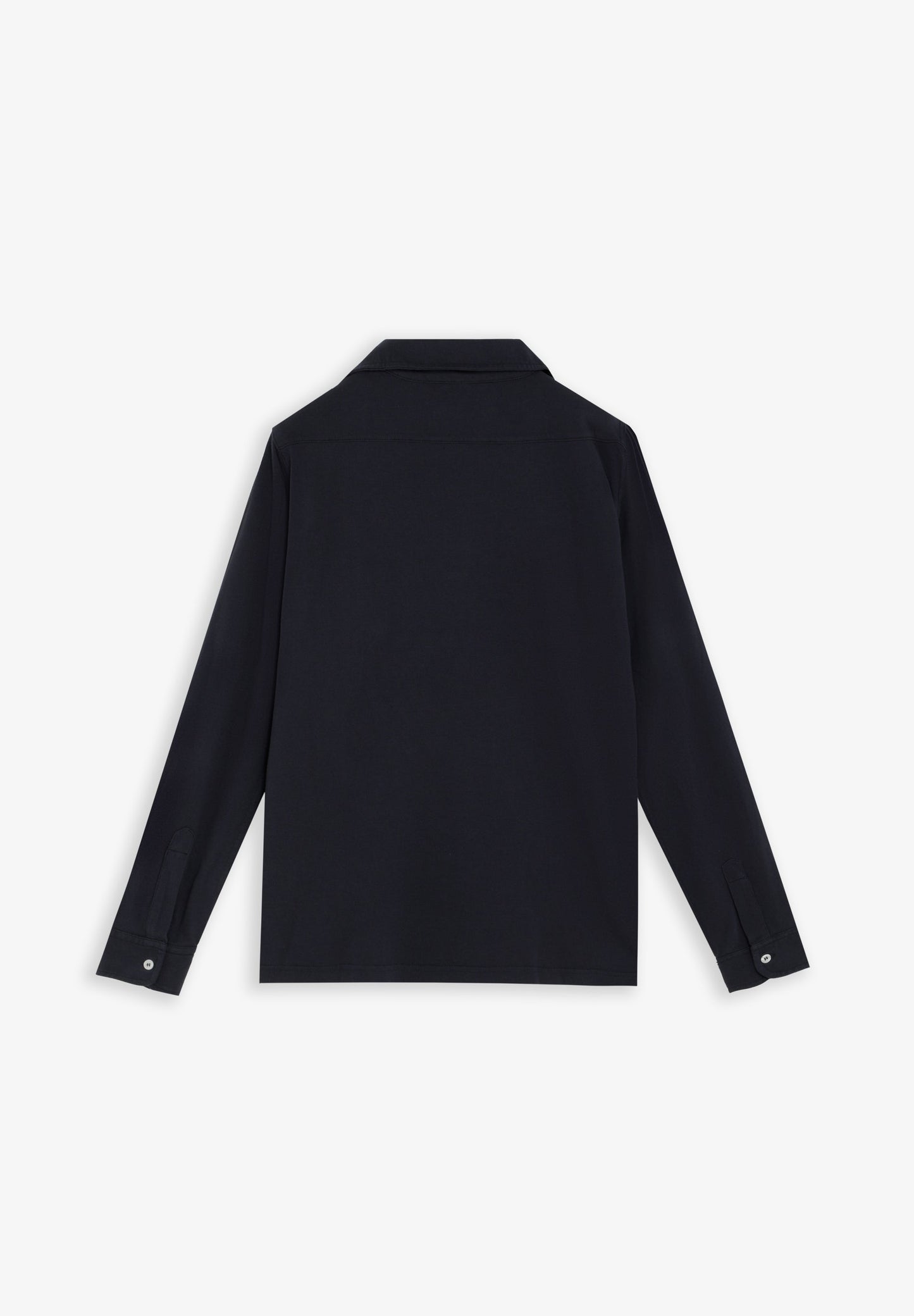 LONG SLEEVE COTTON POLO SHIRT