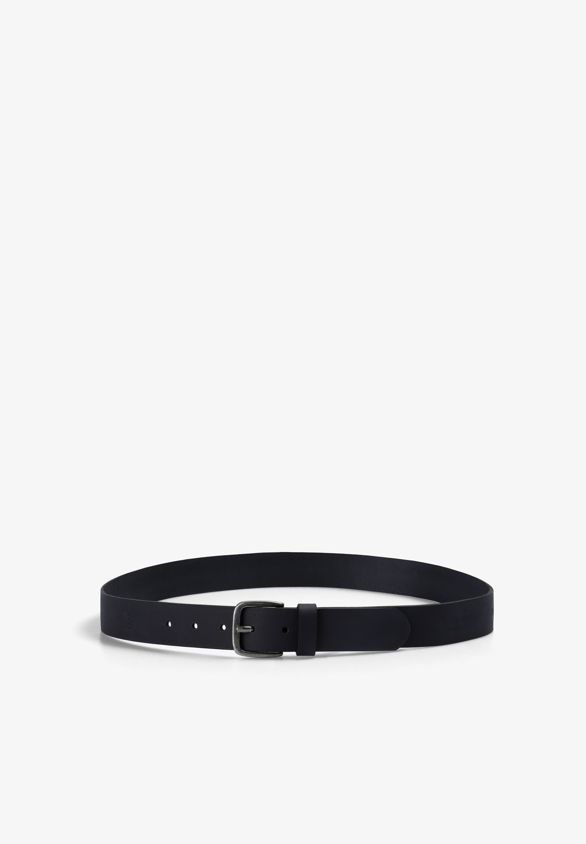 TEXTURE LEATHER BELT