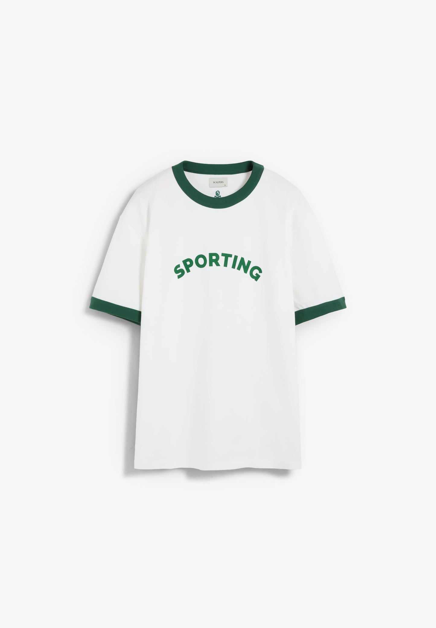 SCALPERS X SPORTING CP CONTRAST T-SHIRT