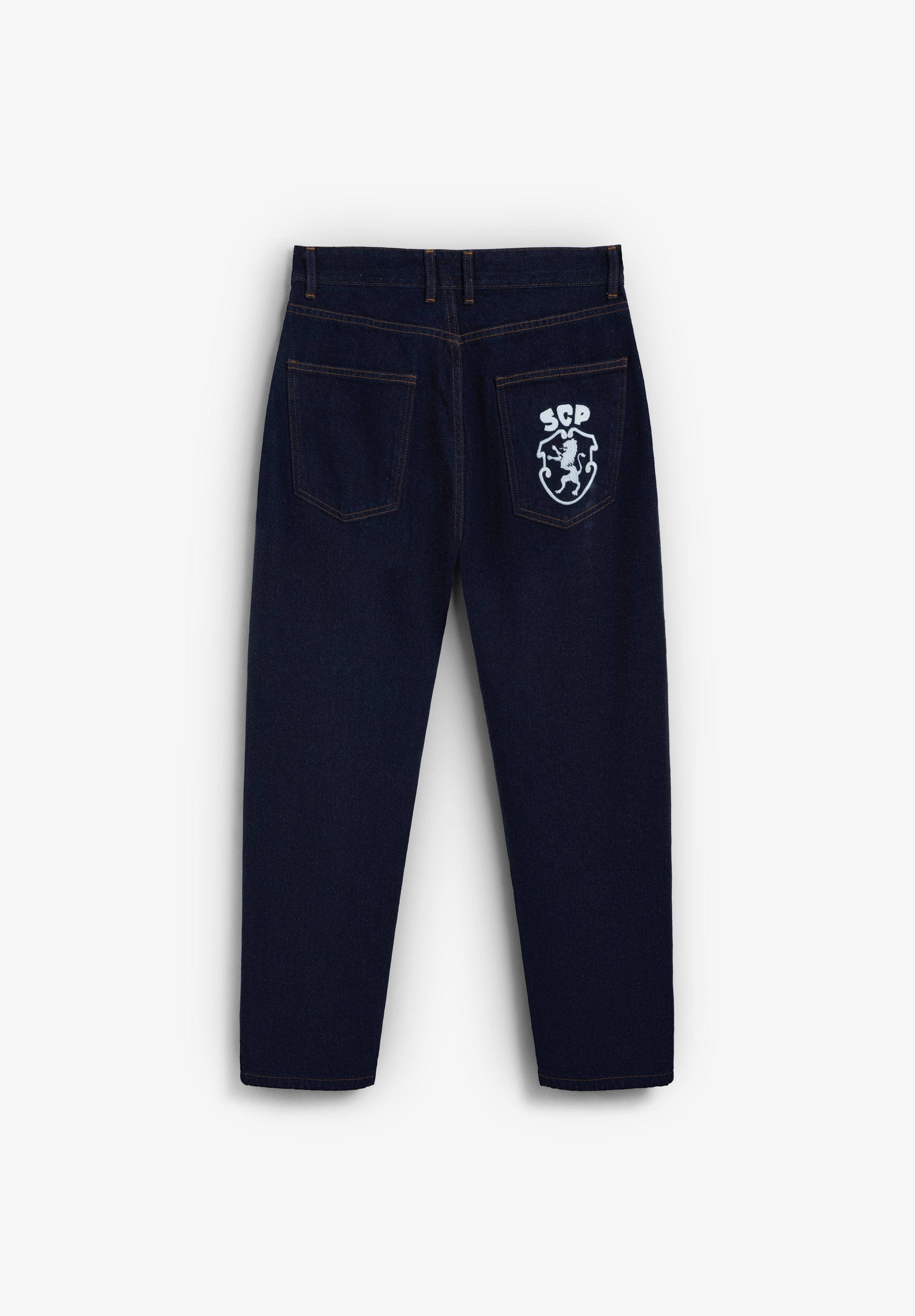 SCALPERS X SPORTING CP CROPPED FIT JEANS