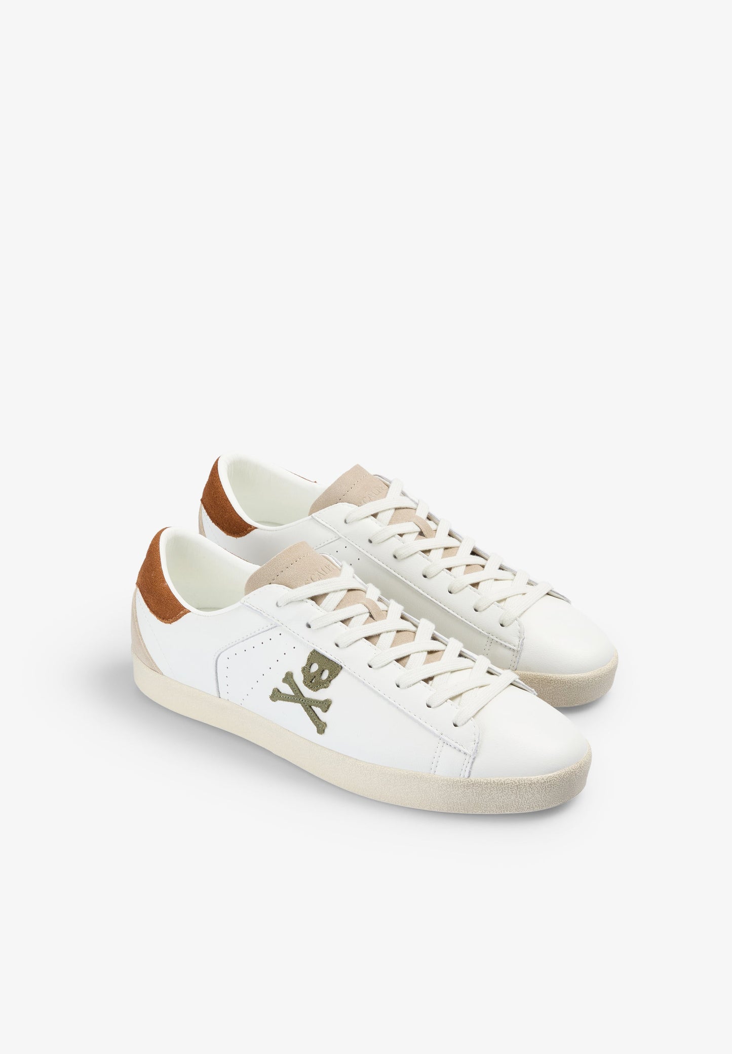 SKULL LOW TOP SNEAKERS