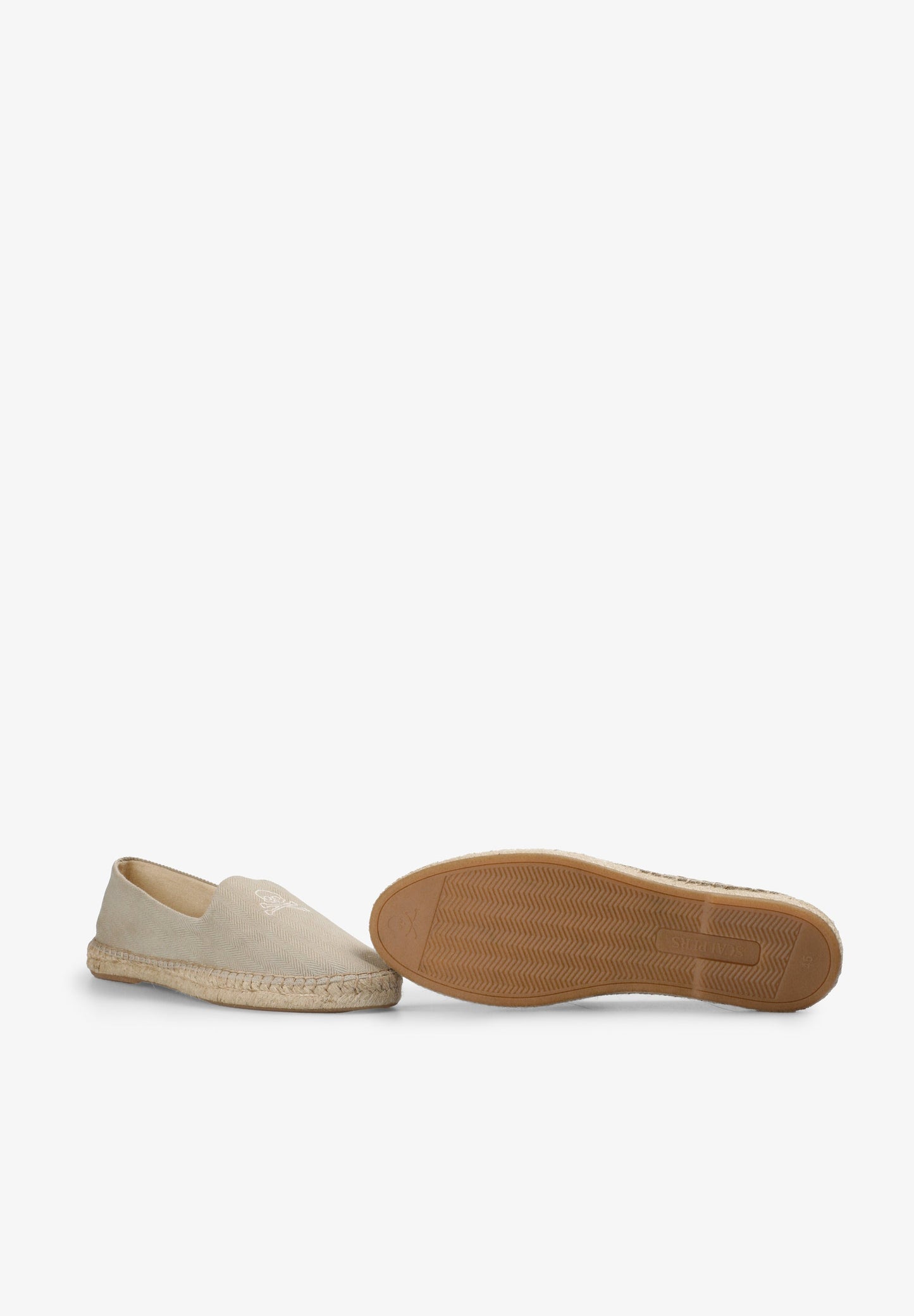 CONTRAST SKULL ESPADRILLES