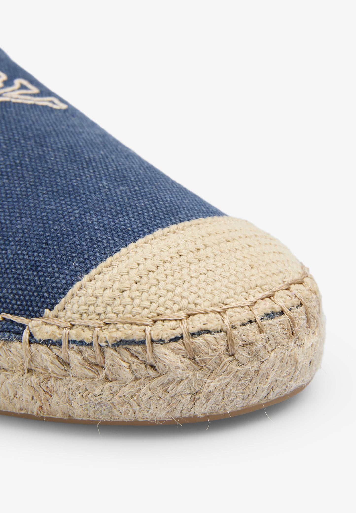 ESPADRILLES WITH CONTRAST TOE