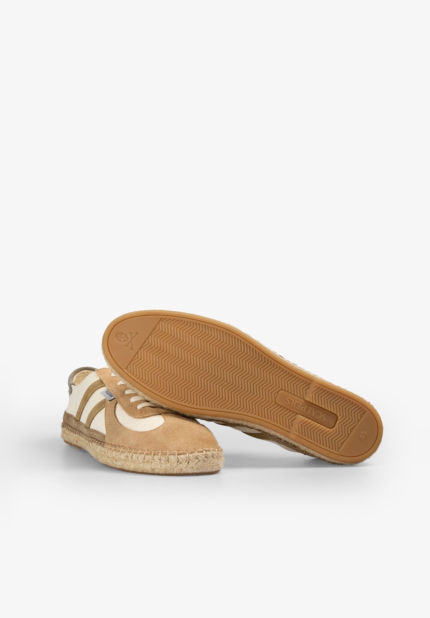CONTRAST SUEDE SNEAKERS