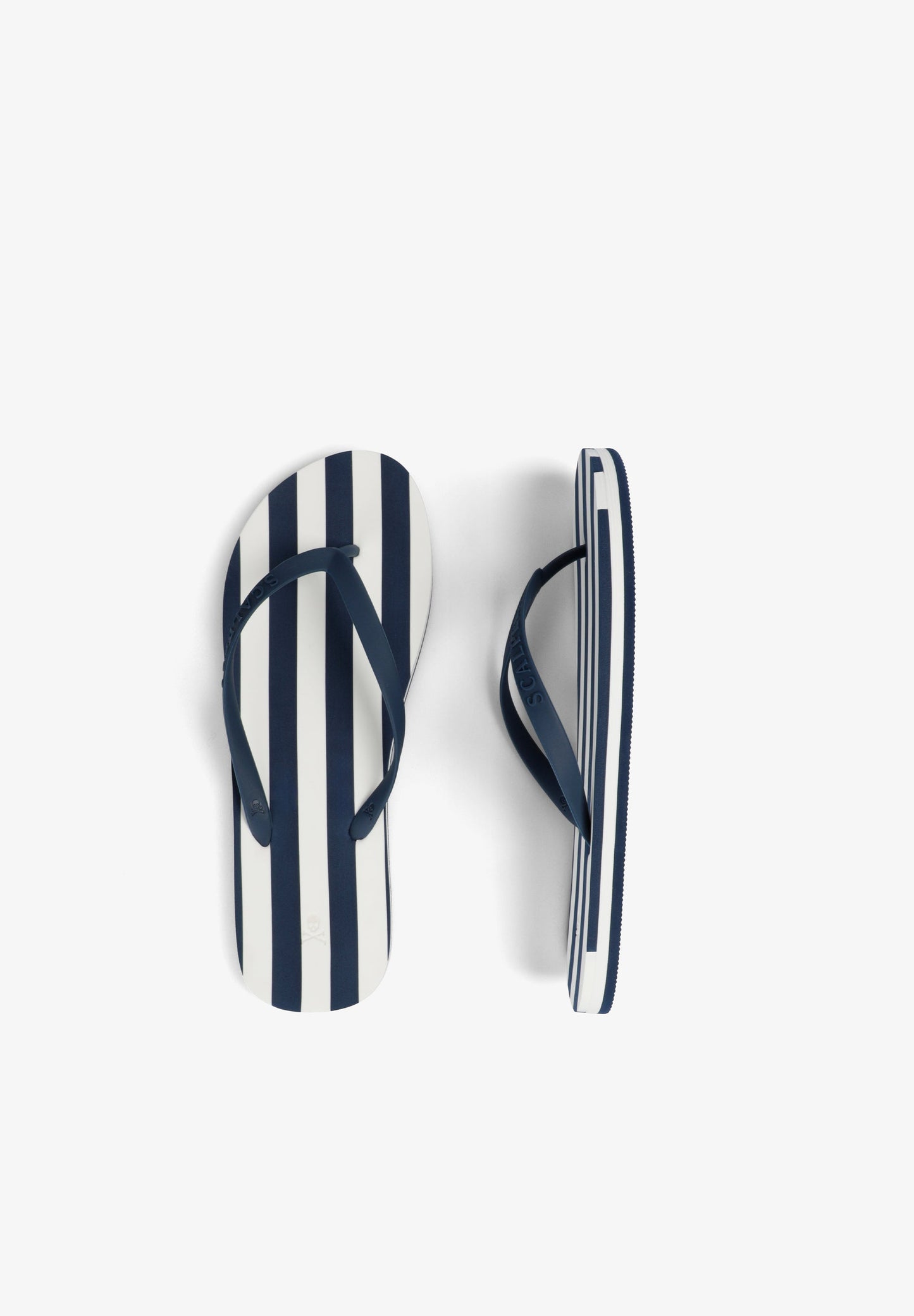 STRIPED BEACH FLIP FLOPS