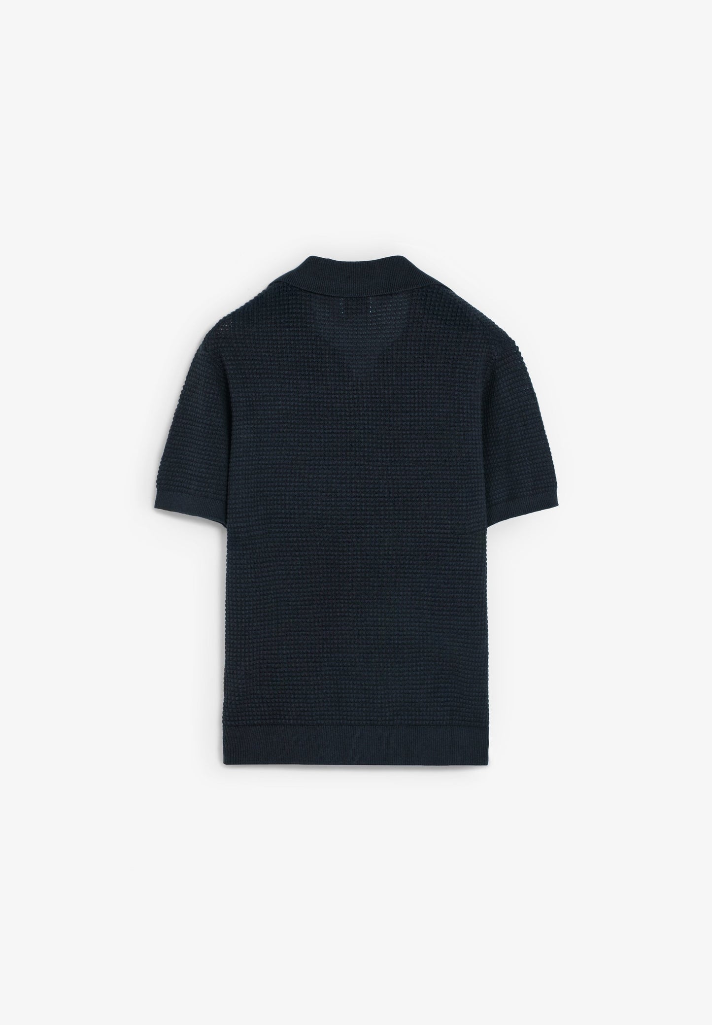 CROCHET POLO SHIRT