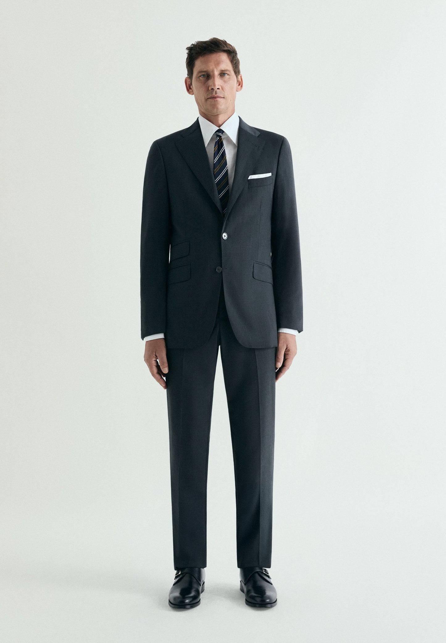 ZIGNONE COLD WOOL SUIT BLAZER