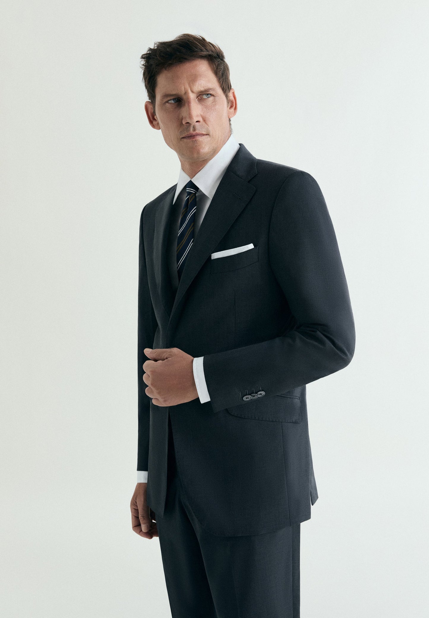 ZIGNONE COLD WOOL SUIT BLAZER