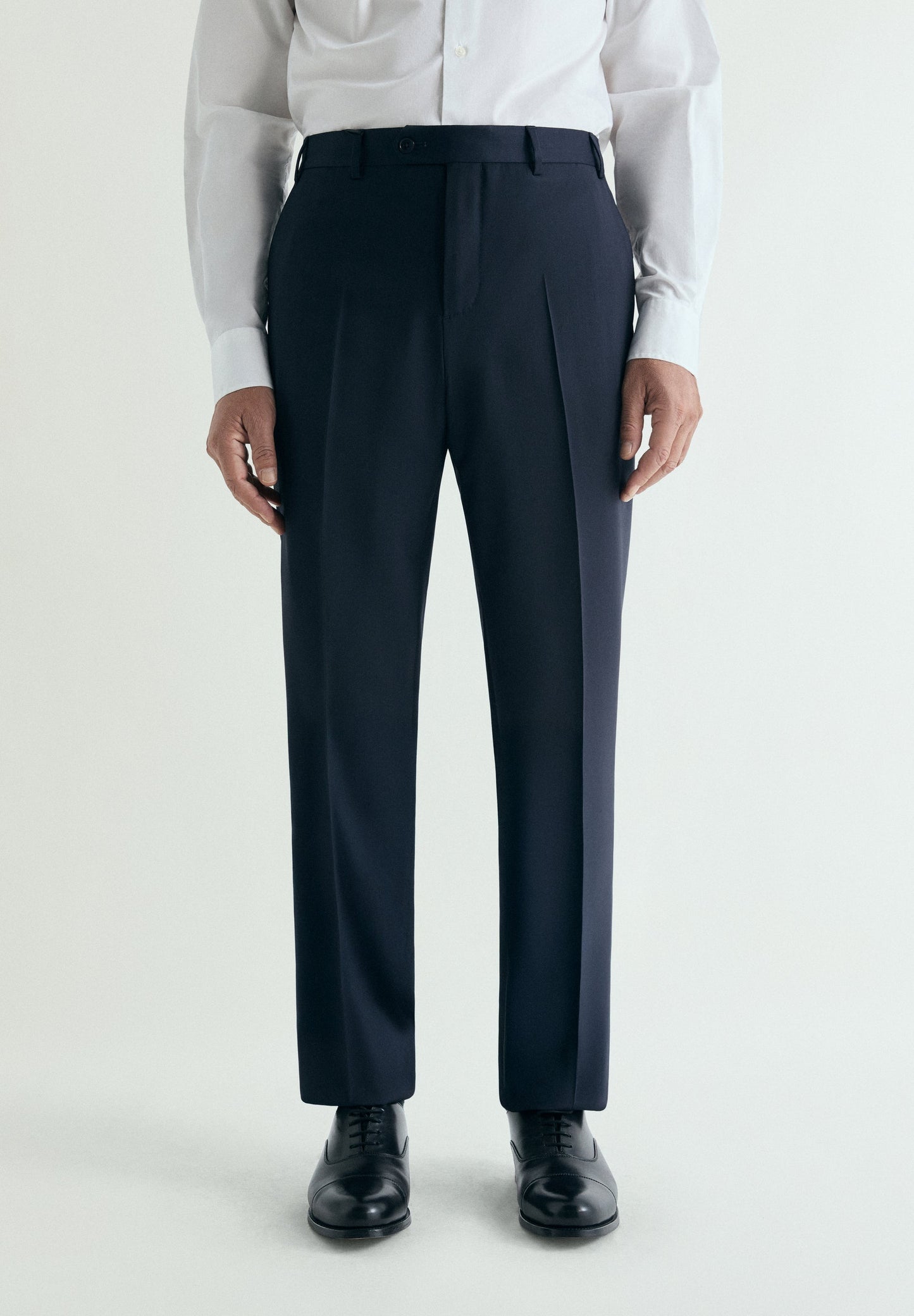 MARZOTTO COLD WOOL SUIT TROUSERS