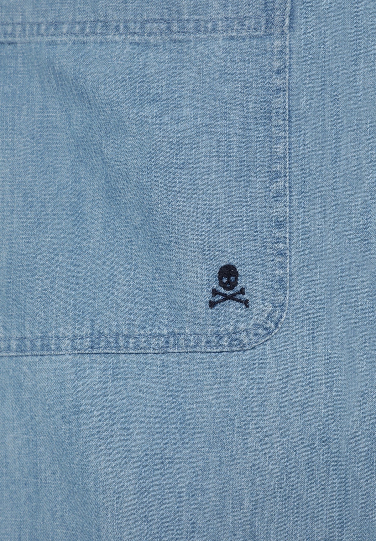 SCDENIM POCKET BD SHIRT