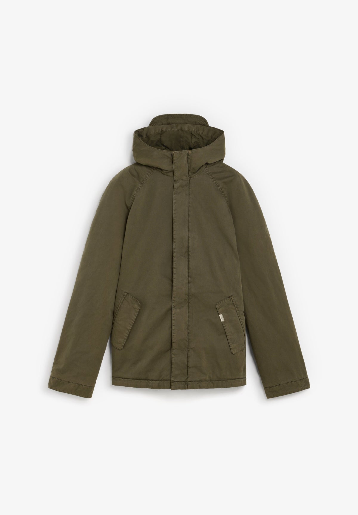 COTTON HOODED JACKET