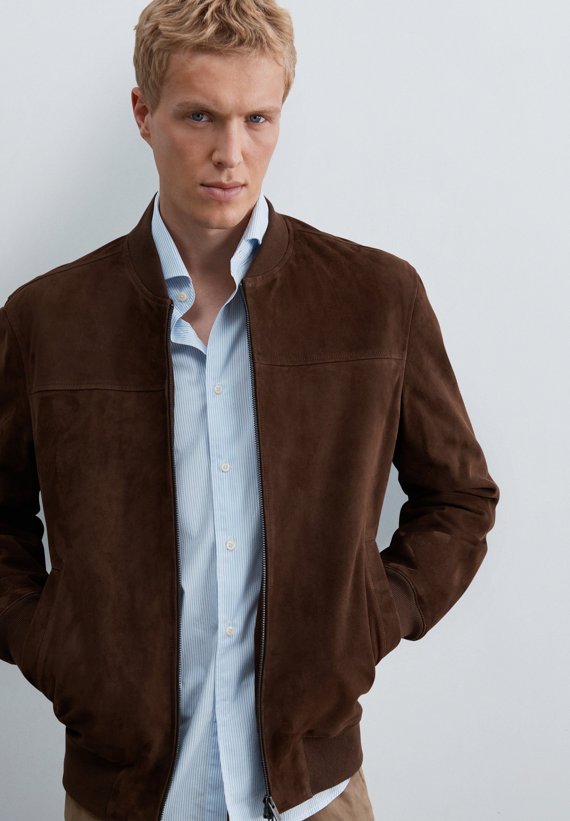 SCTHOMAS B SUEDE JACKET