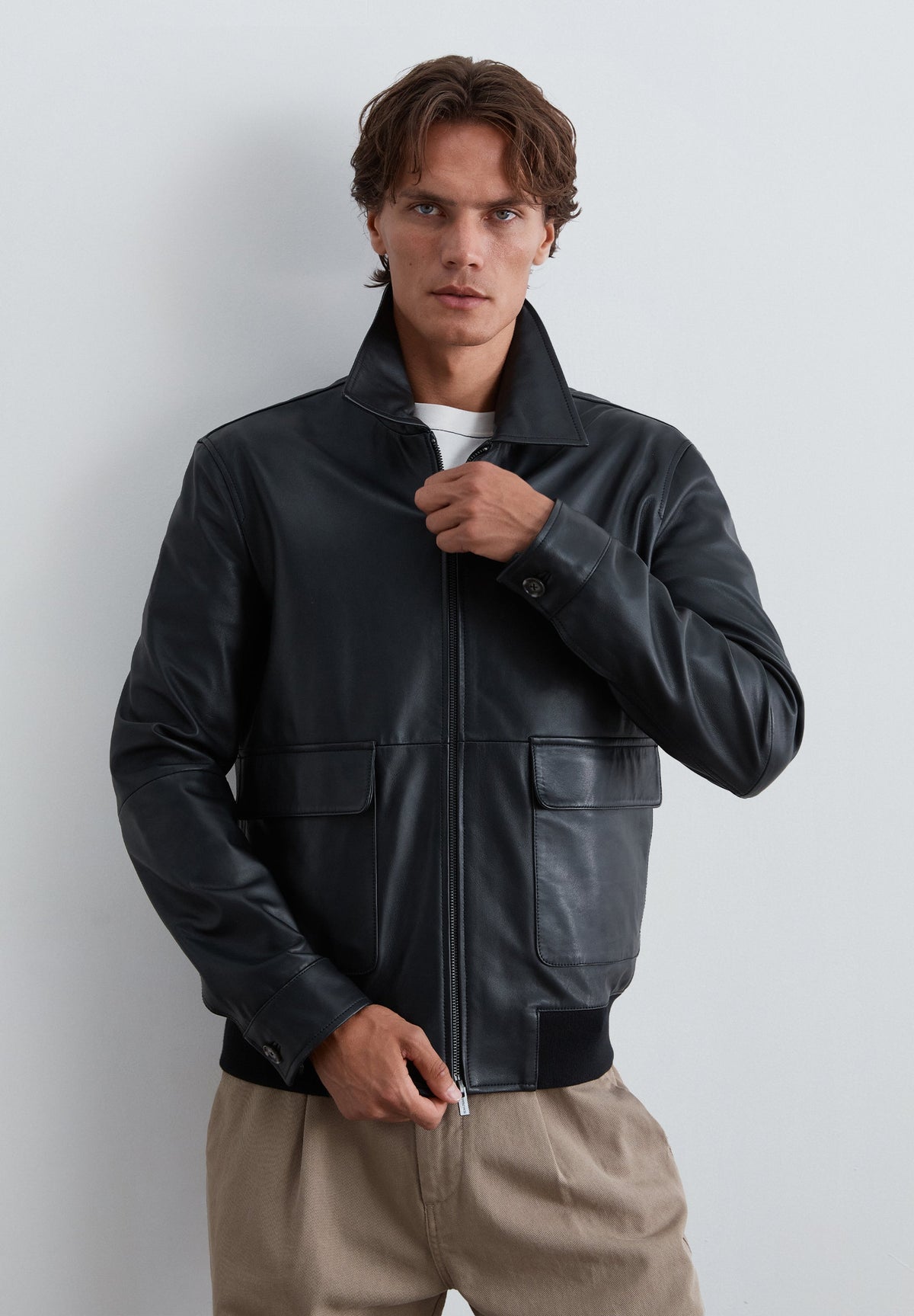 SCZAPA LEATHER JACKET