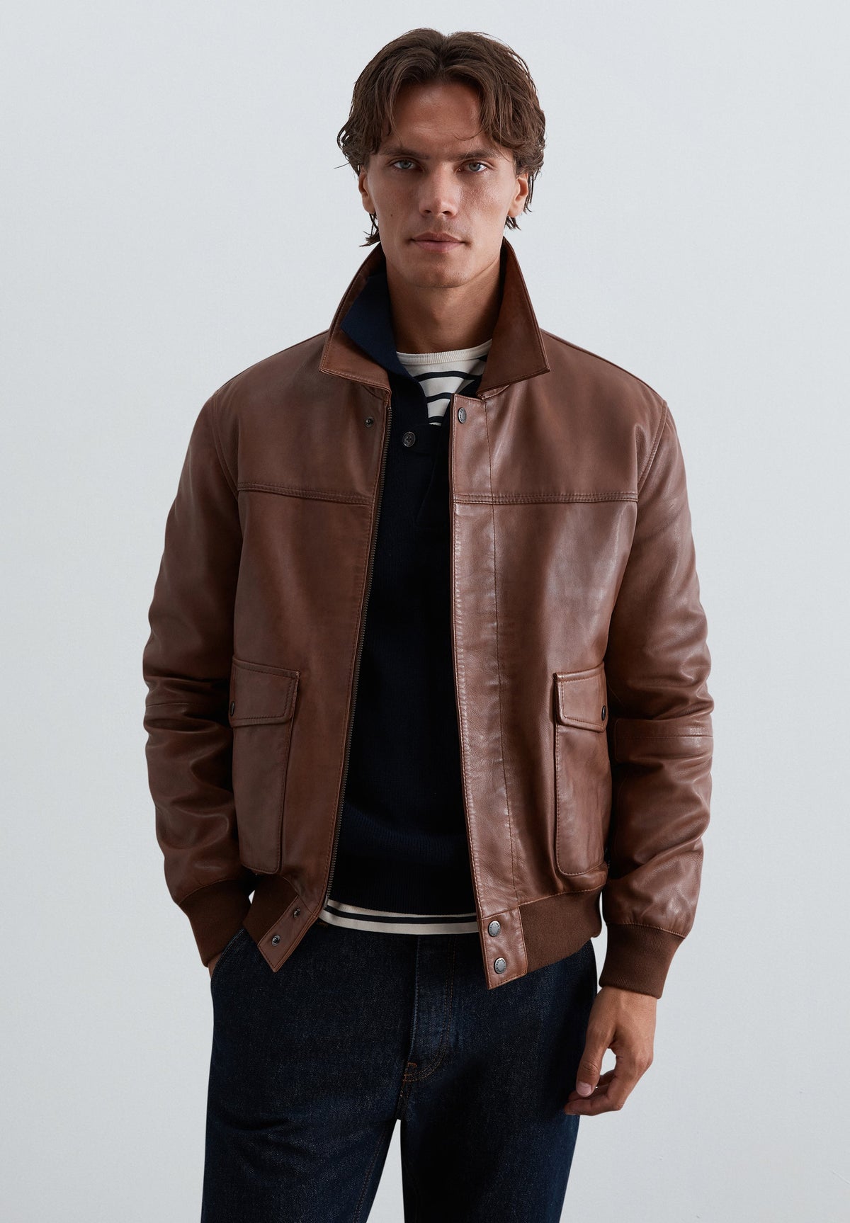 SCTIMOTI LEATHER JACKET