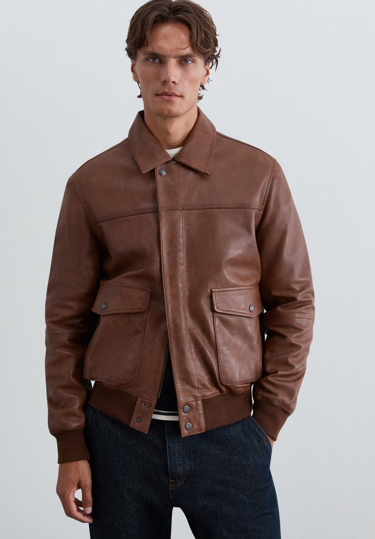 SCTIMOTI LEATHER JACKET