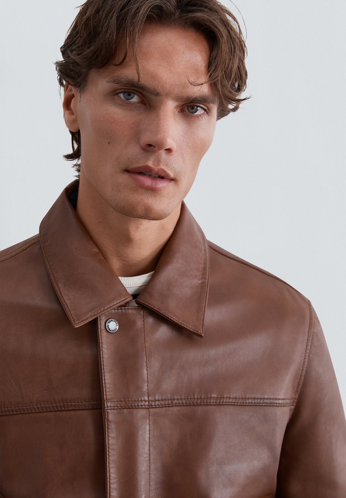 SCTIMOTI LEATHER JACKET