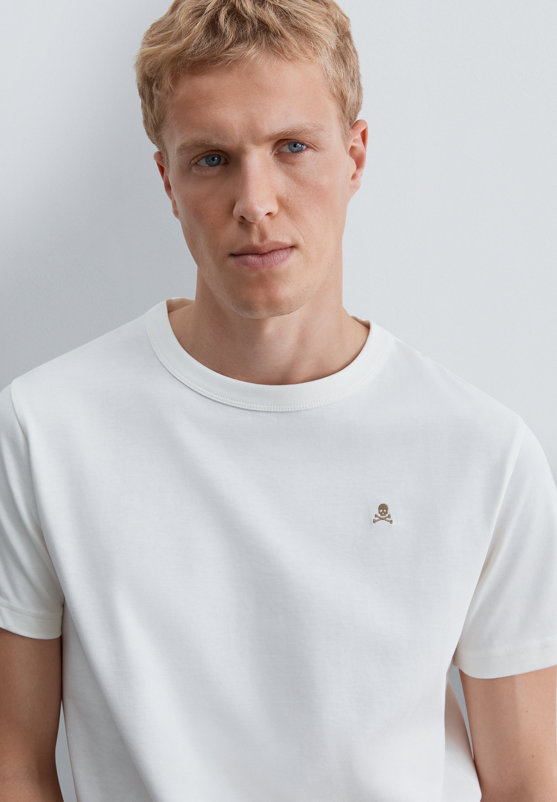 SCCONTRAST SKULL TEE