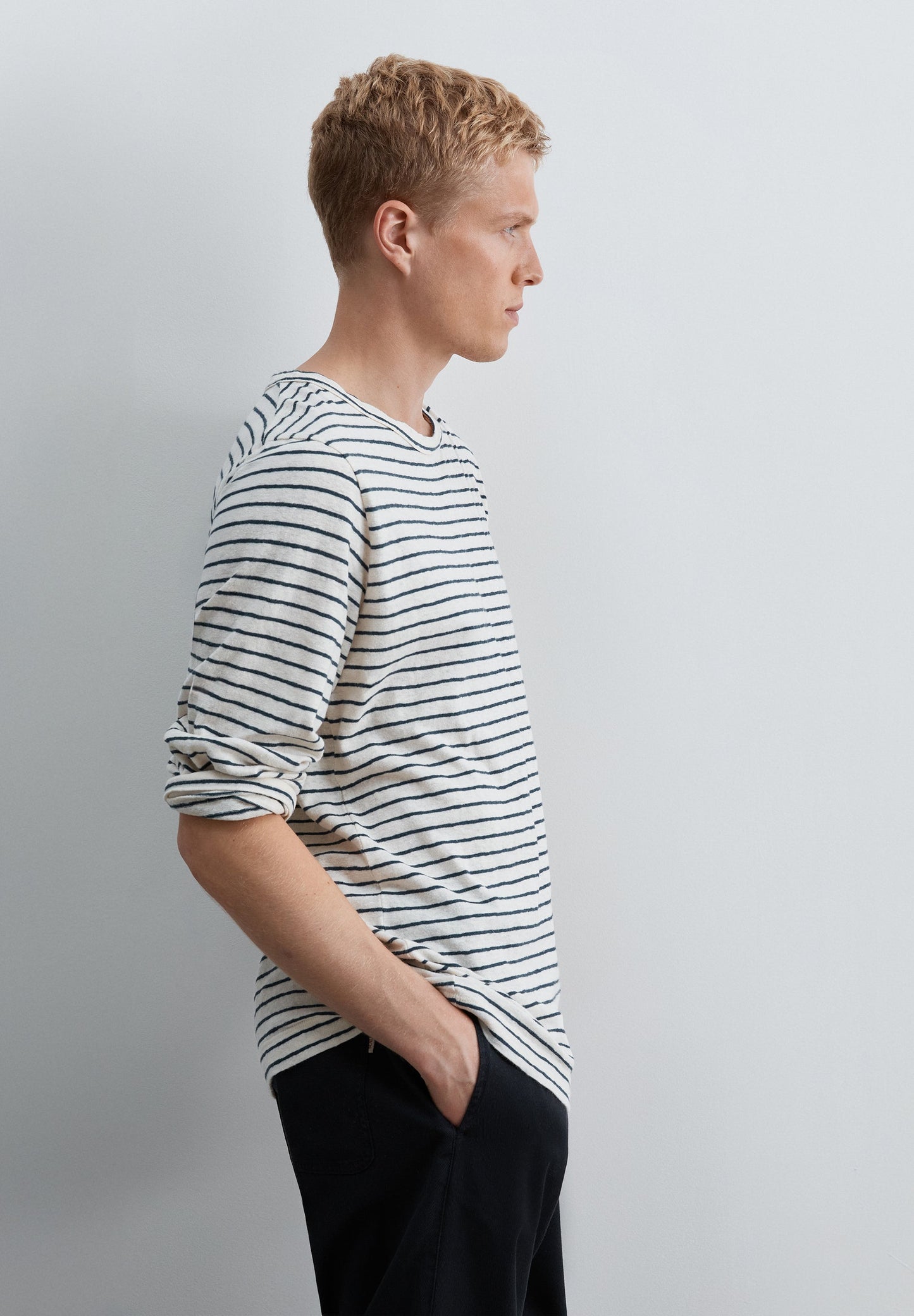 SCSAINT BLEU LS TEE