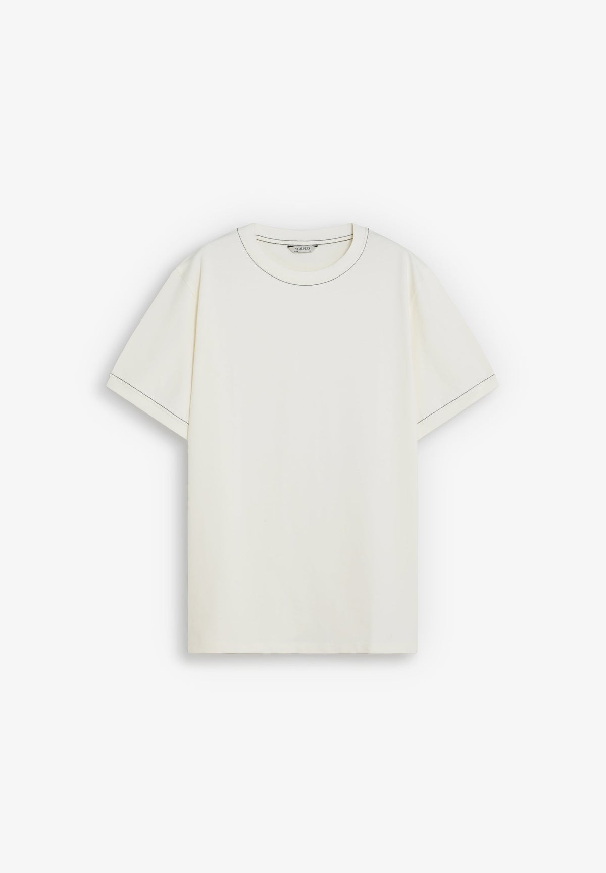 HEAVY JERSEY T-SHIRT WITH STITCHING