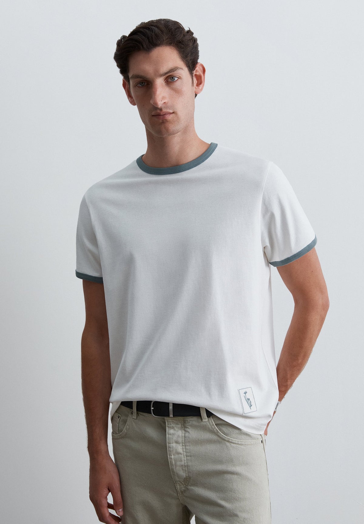SCCONTRAST RIB TEE