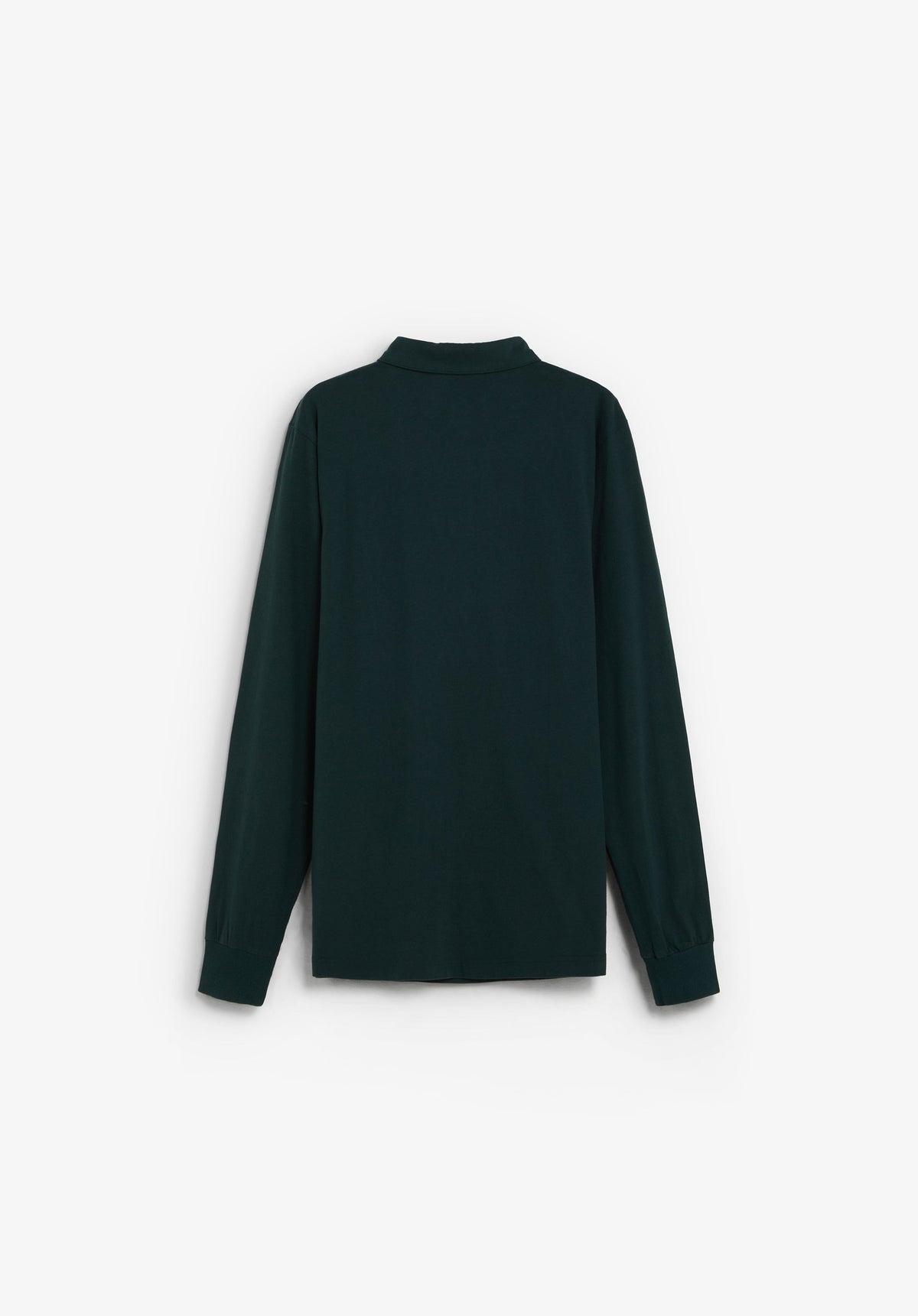 FADED LONG SLEEVE POLO SHIRT
