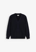 RIBBED WOOL CARDIGAN