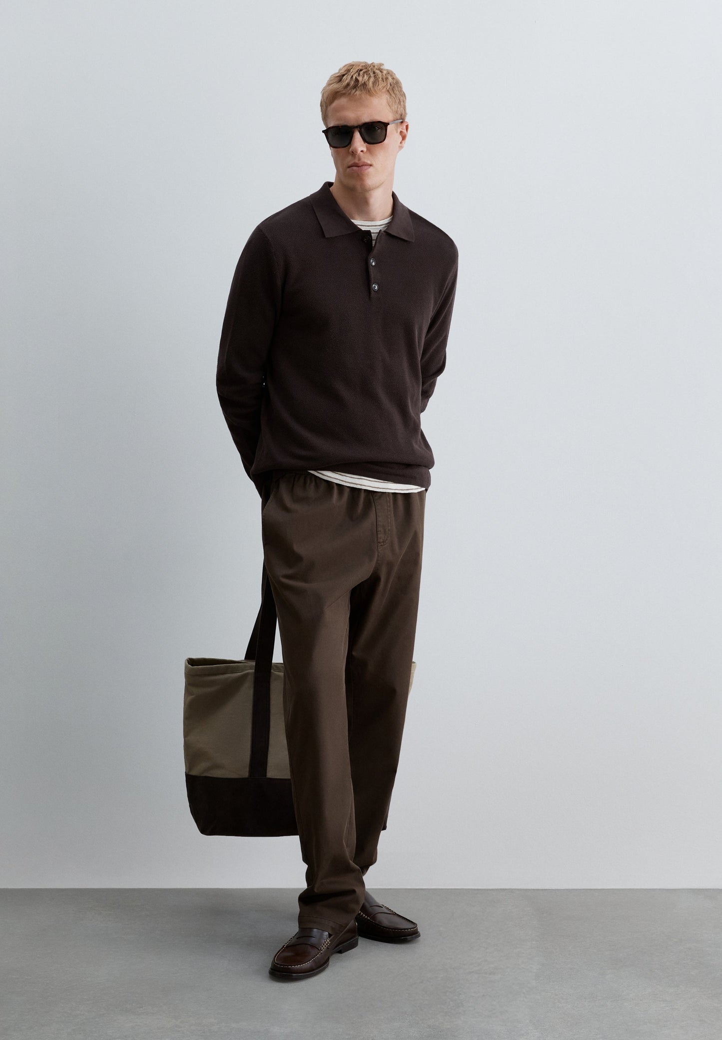 SCGARIBALDI LS POLO TRICOT