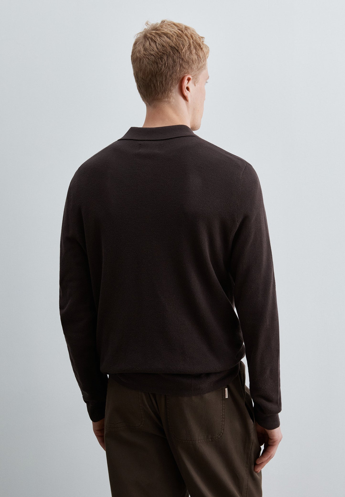 SCGARIBALDI LS POLO TRICOT