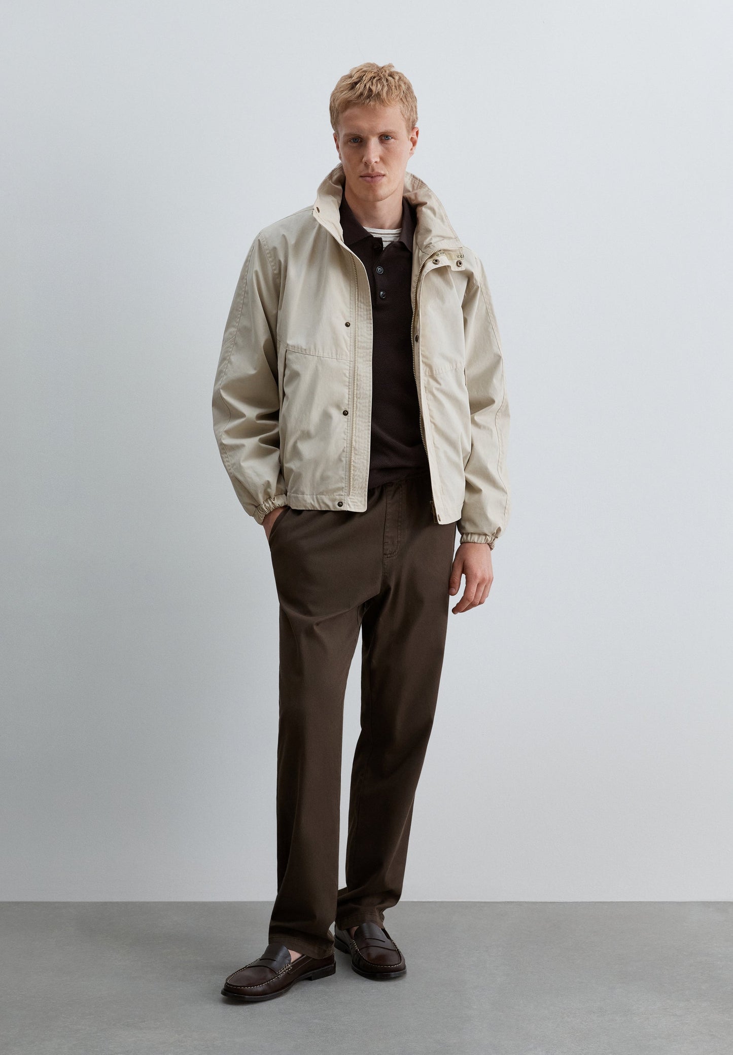 SCGARIBALDI LS POLO TRICOT
