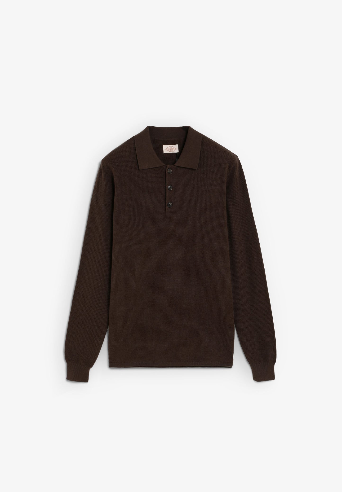 SCGARIBALDI LS POLO TRICOT