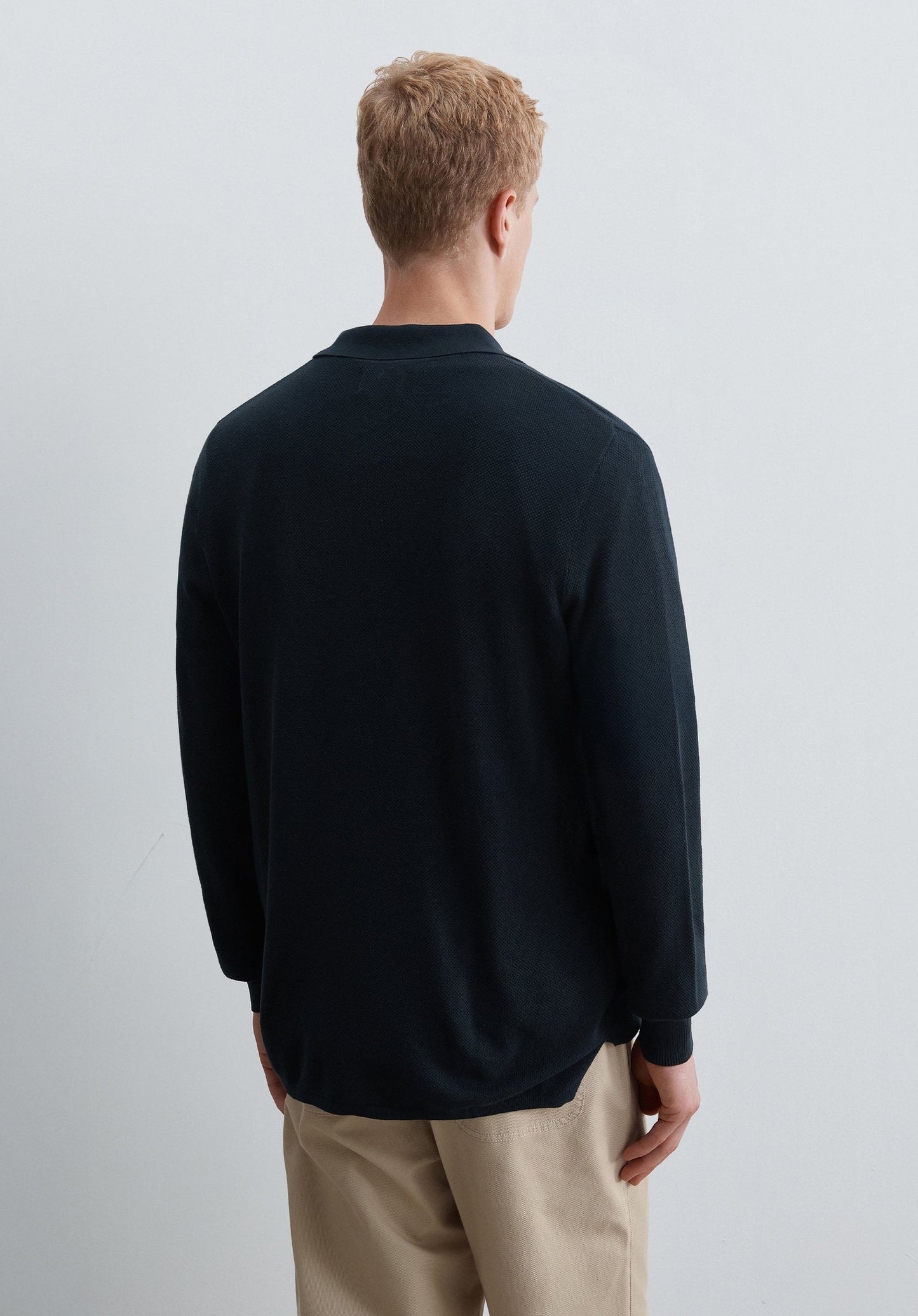 SCGARIBALDI LS POLO TRICOT
