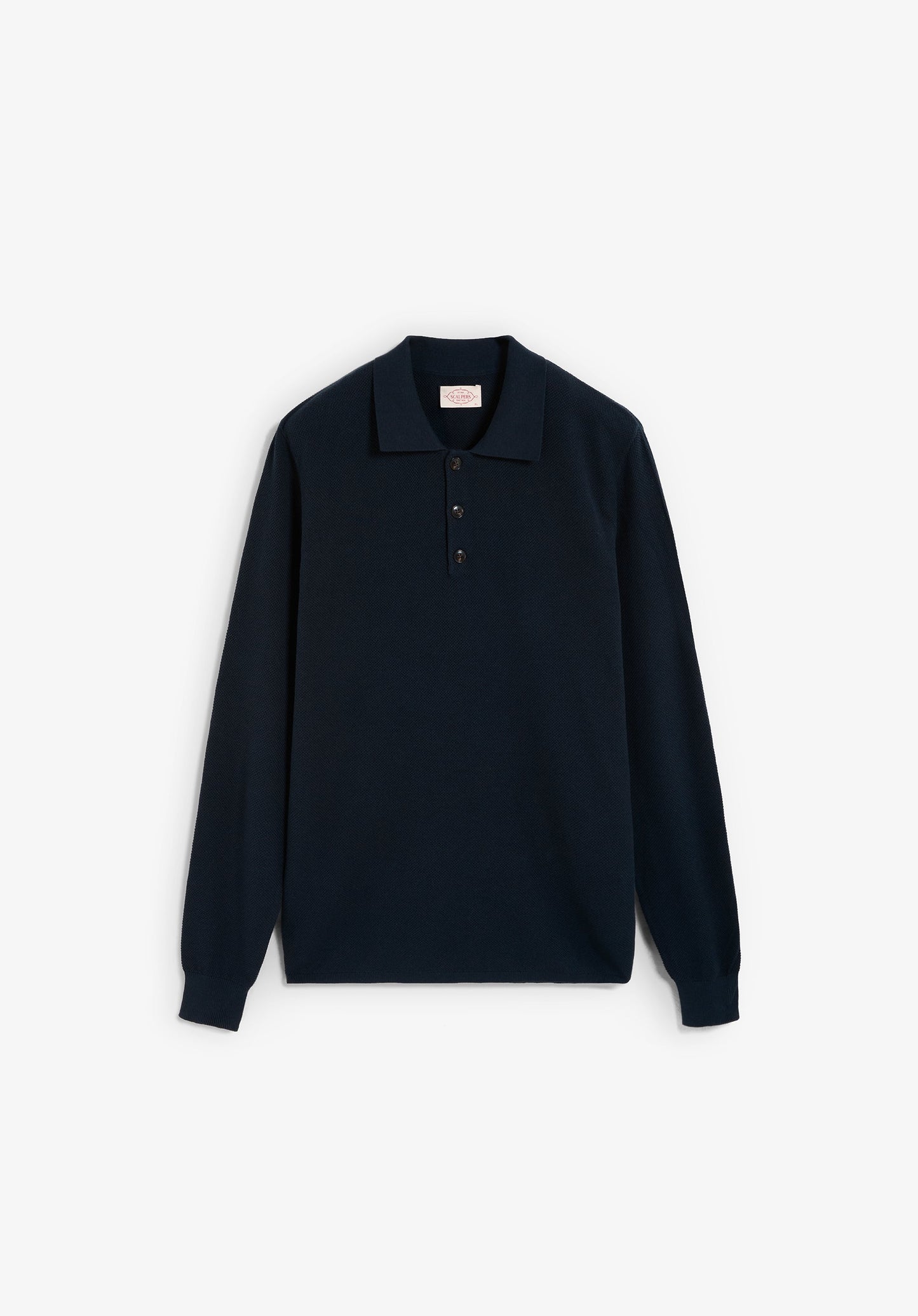 SCGARIBALDI LS POLO TRICOT