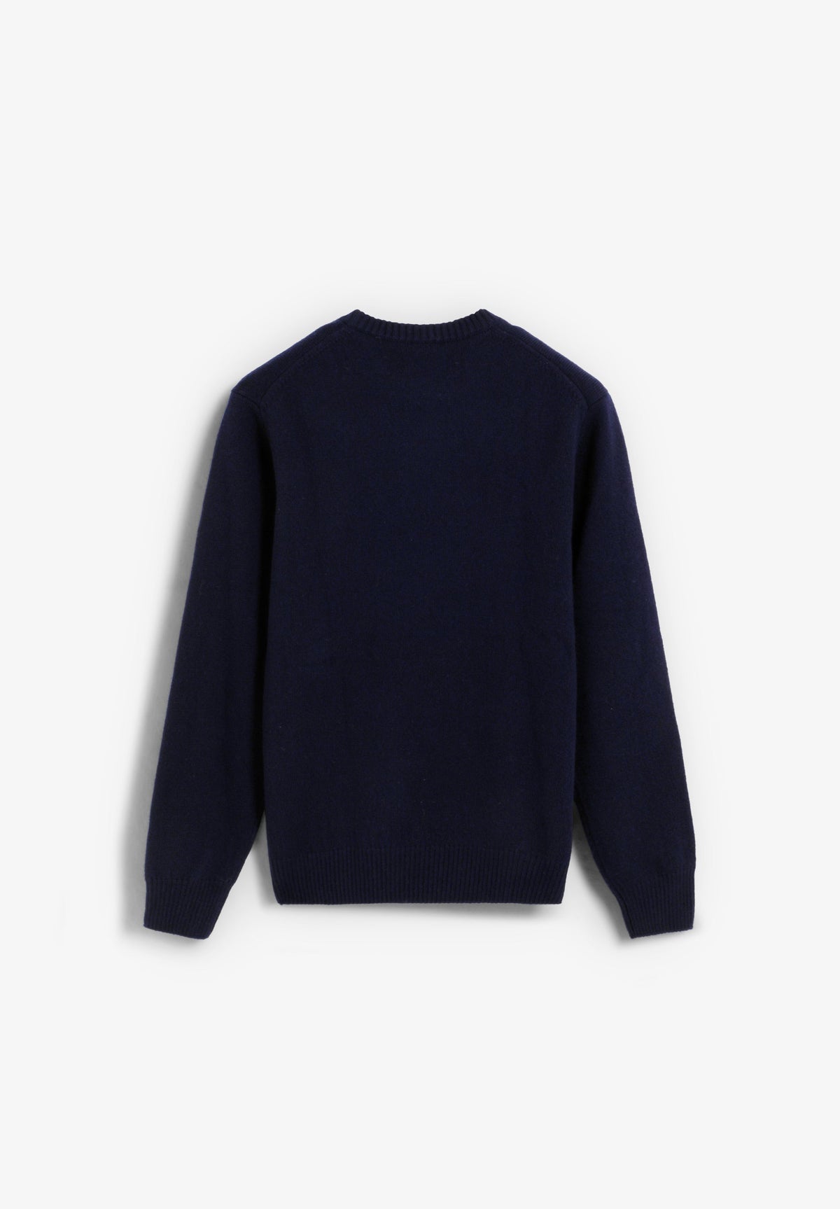 ROUND NECK WOOL SWEATER