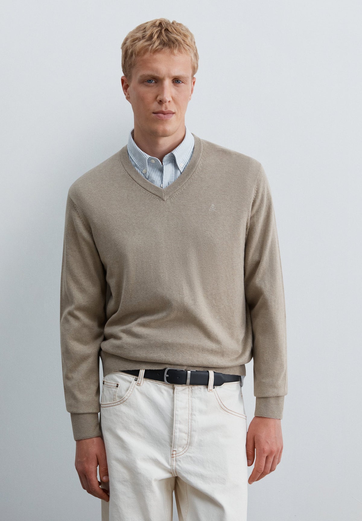 SCBASIC V NECK TRICOT