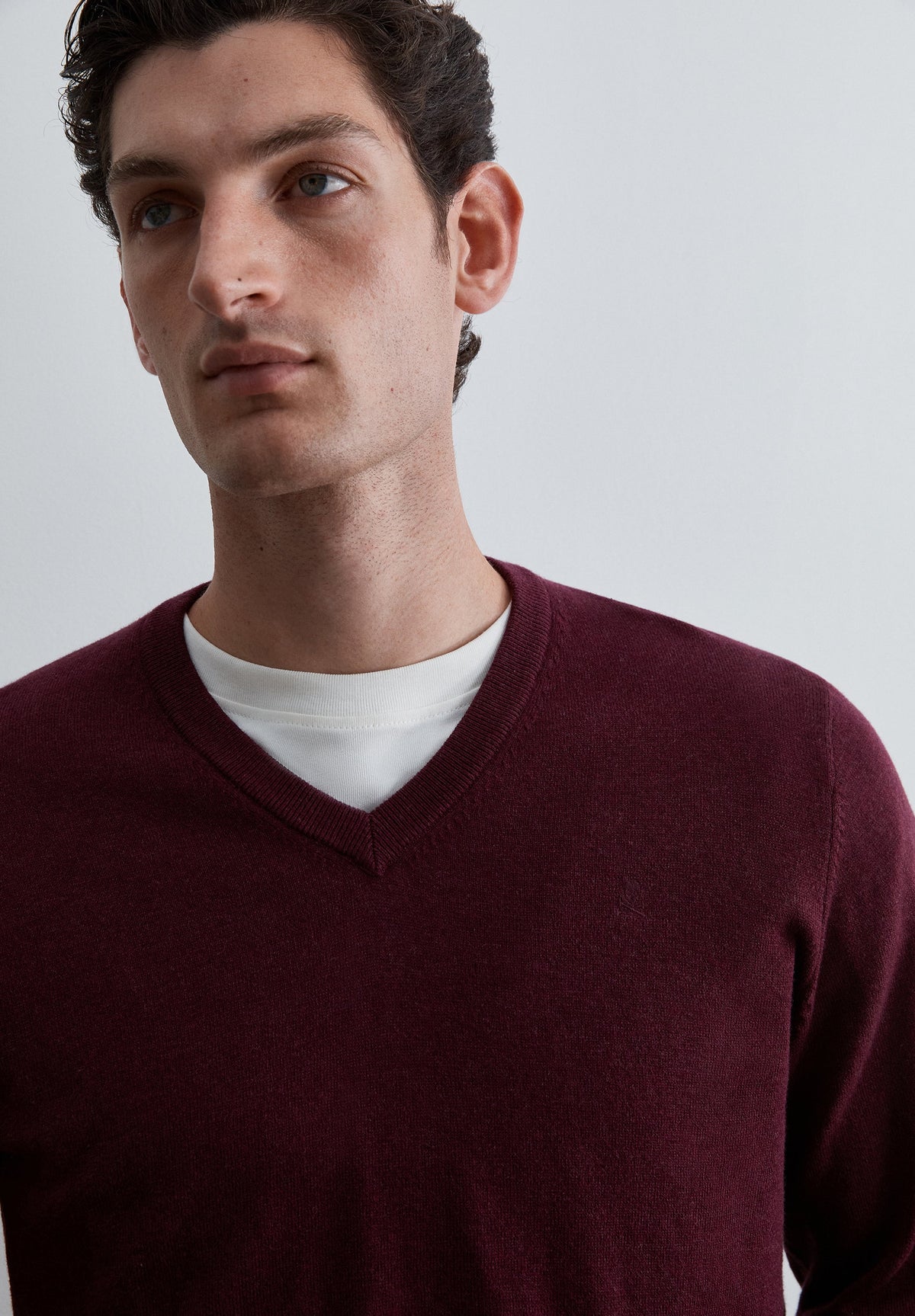 SCBASIC V NECK TRICOT