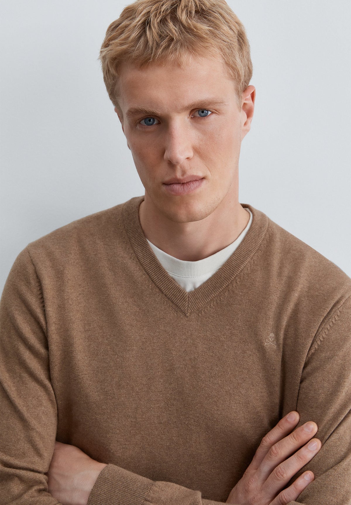 SCBASIC V NECK TRICOT