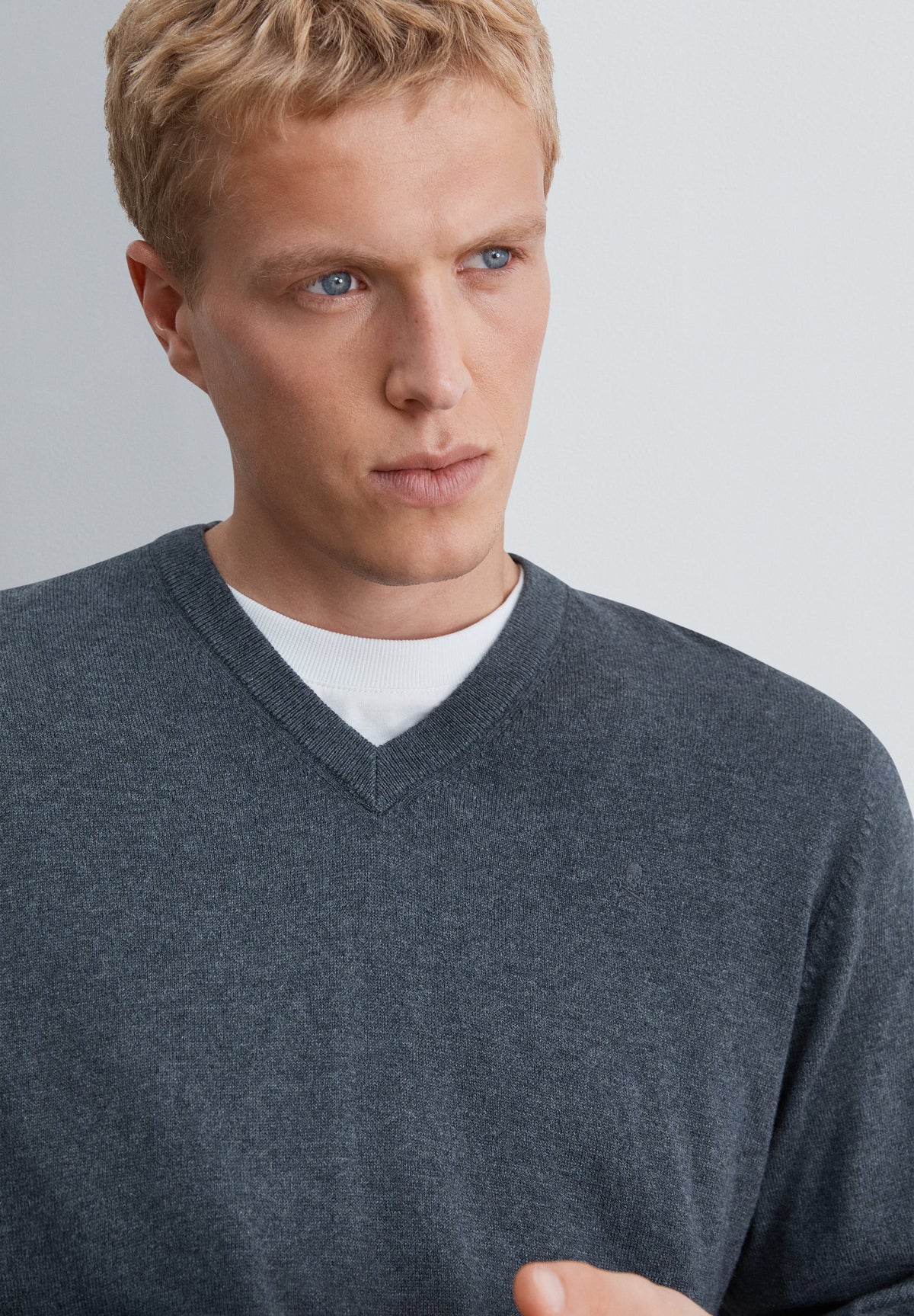 SCBASIC V NECK TRICOT