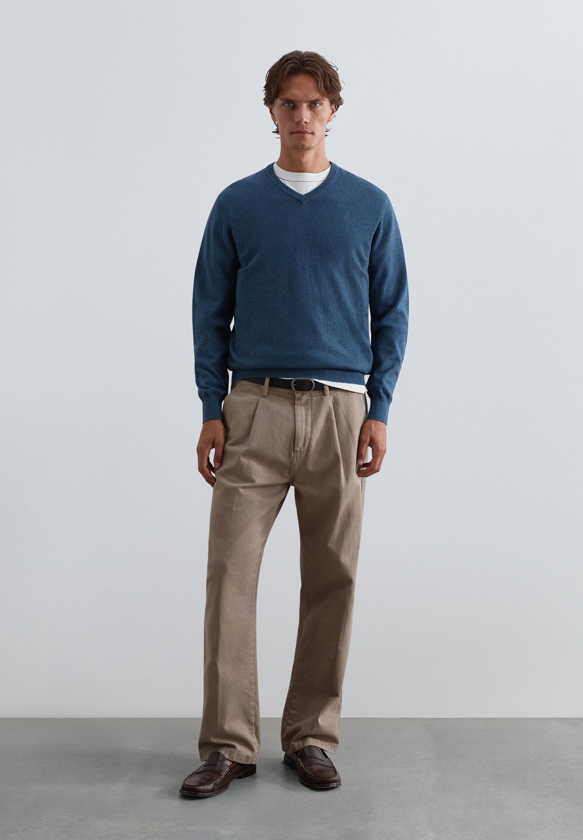 SCBASIC V NECK TRICOT