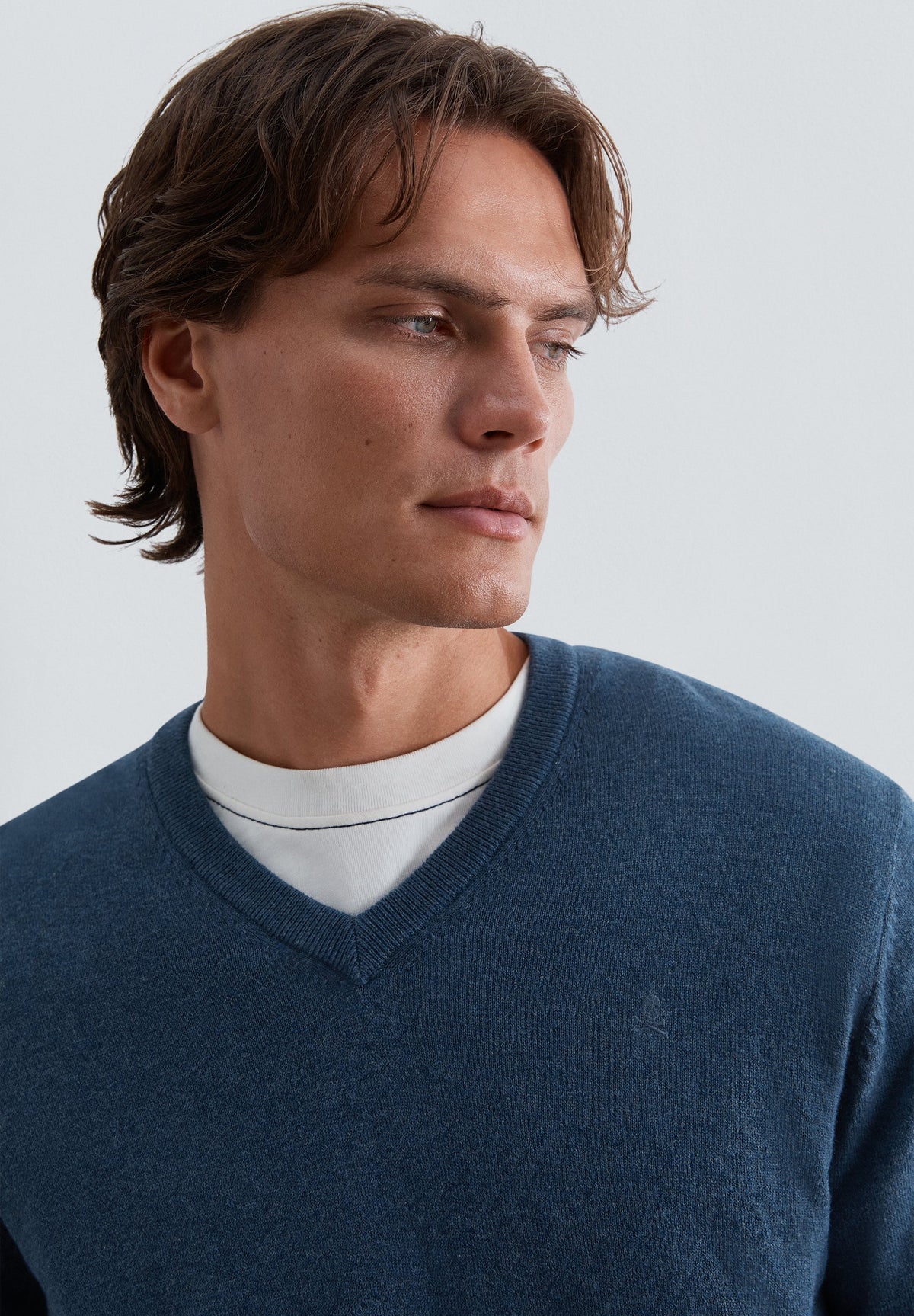 SCBASIC V NECK TRICOT