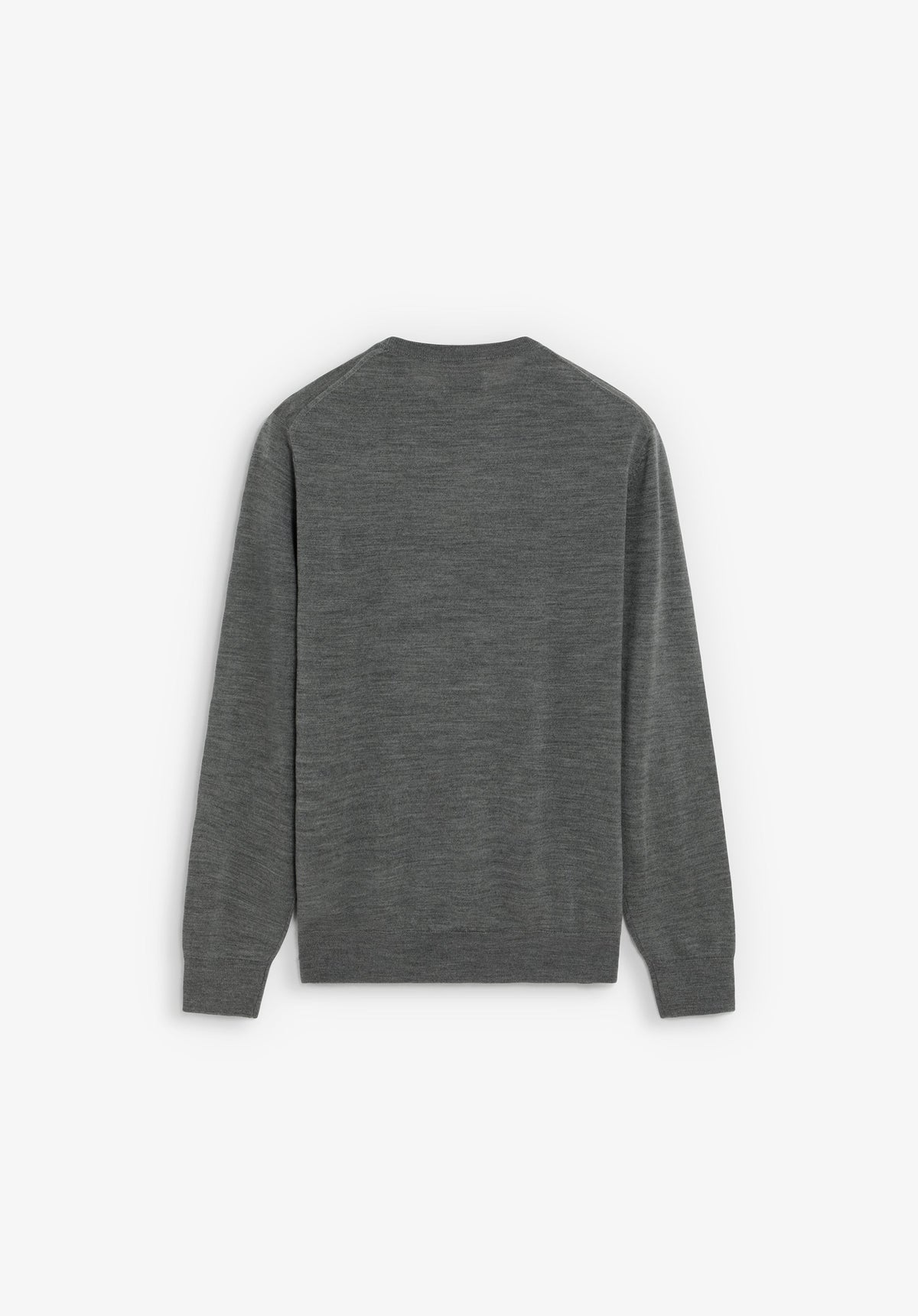 ROUND NECK WOOL SWEATER