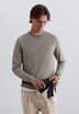 ROUND NECK WOOL SWEATER