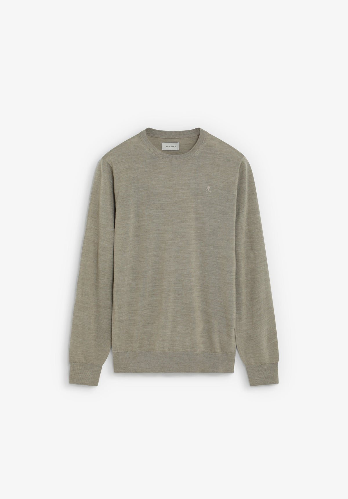 ROUND NECK WOOL SWEATER
