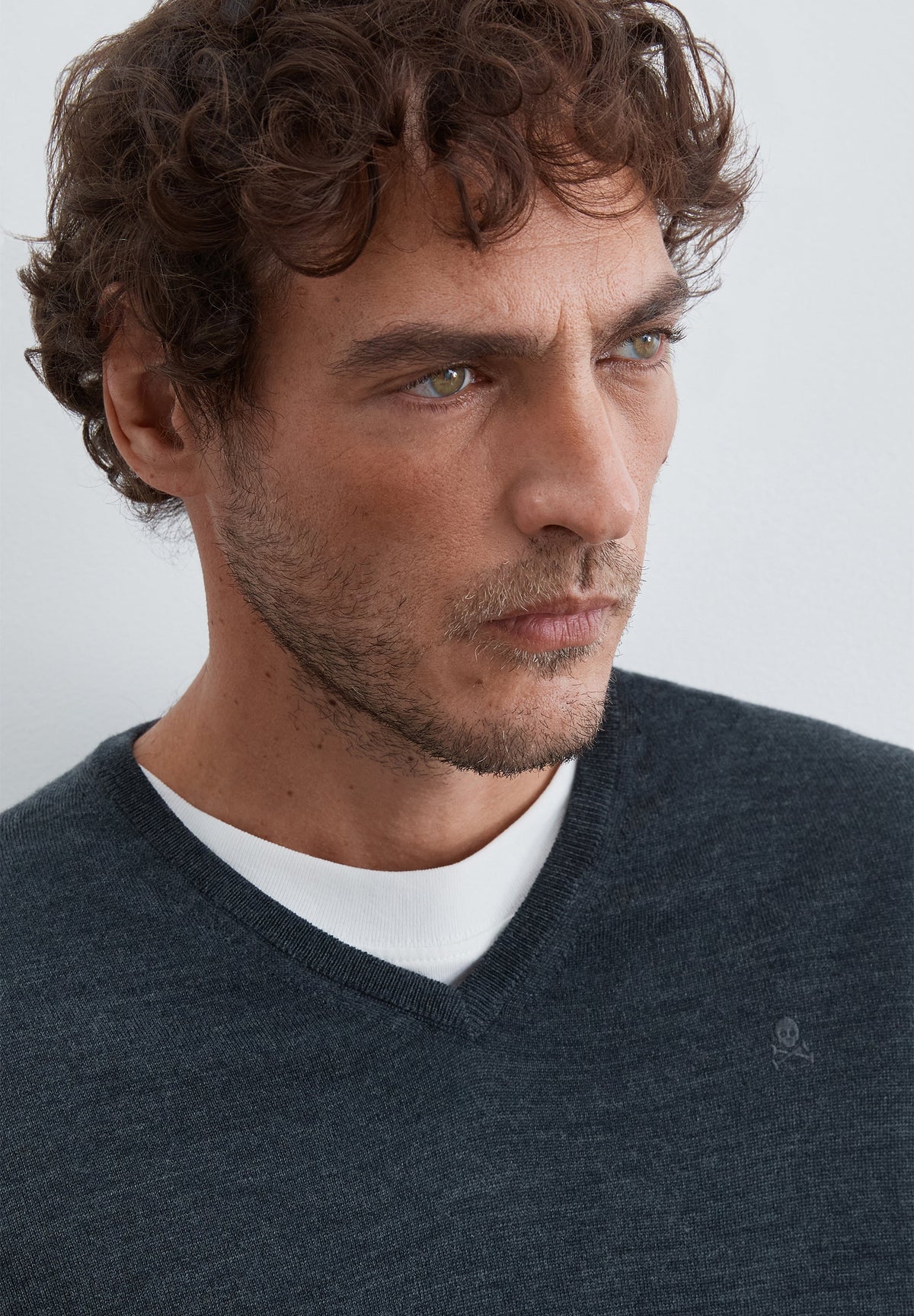 SCCLASSIC V NECK TRICOT