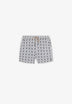 GEOMETRIC PATTERN SWIMMING TRUNKS