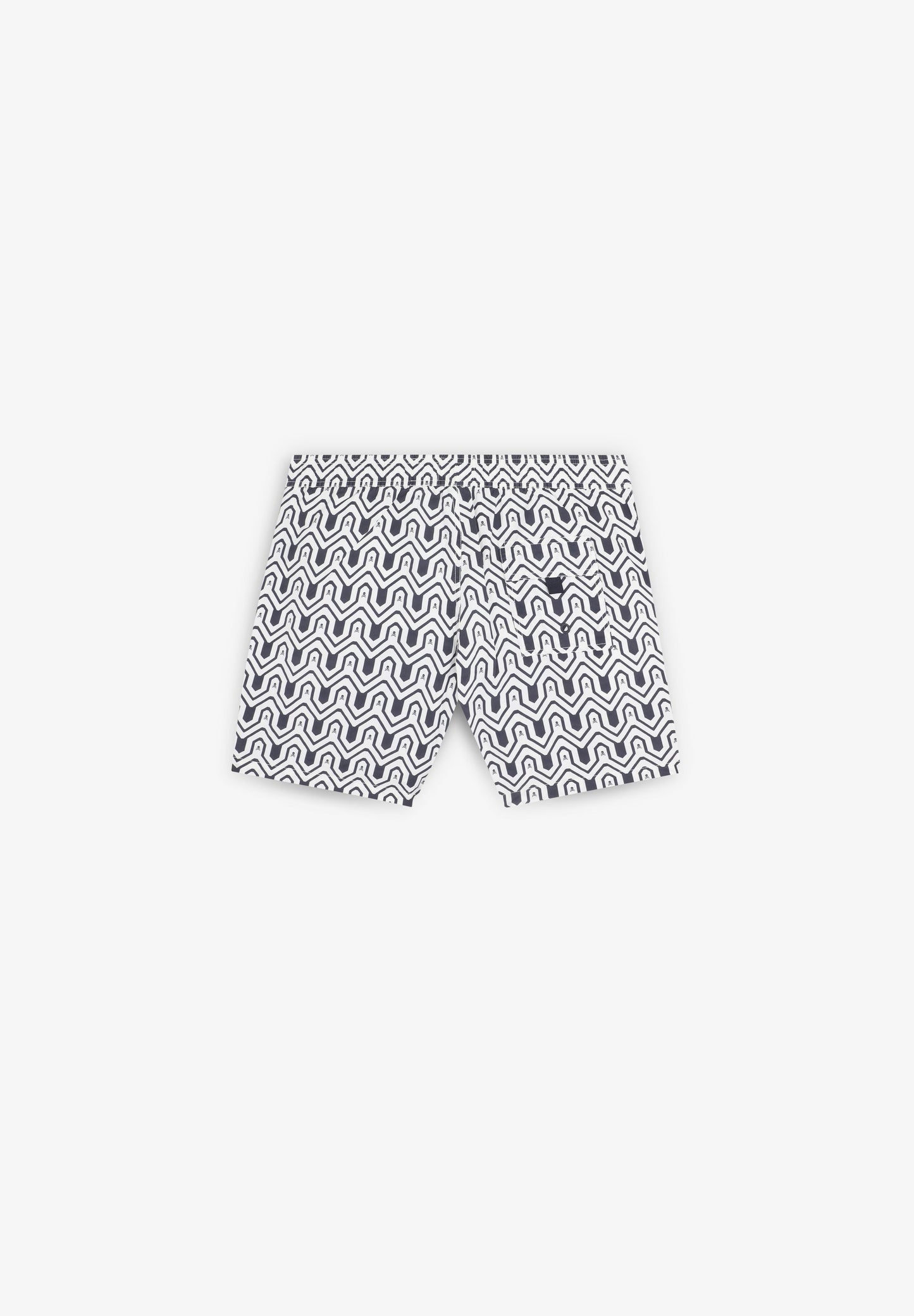 GEOMETRIC PATTERN SWIMMING TRUNKS