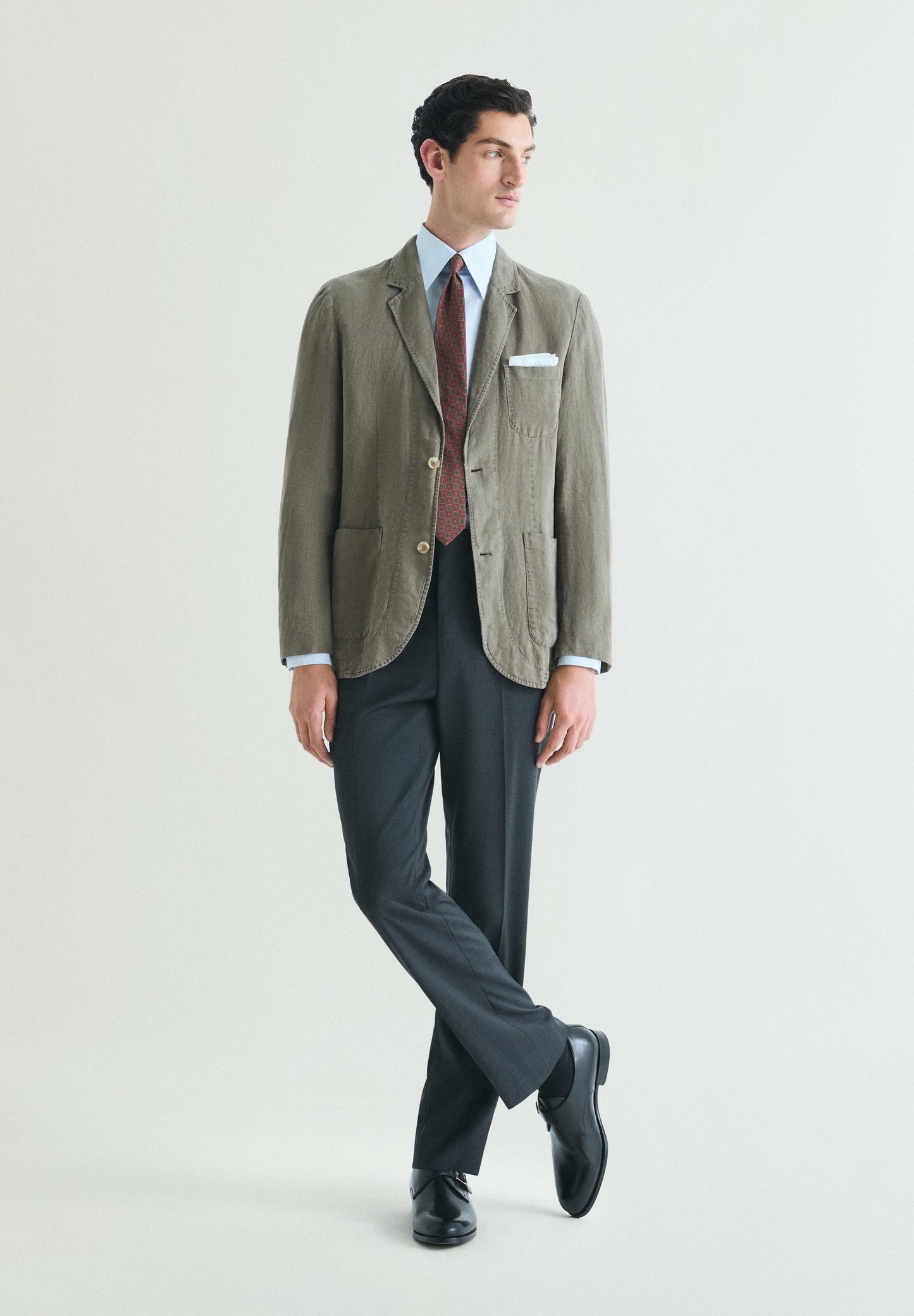 100% LINEN BLAZER