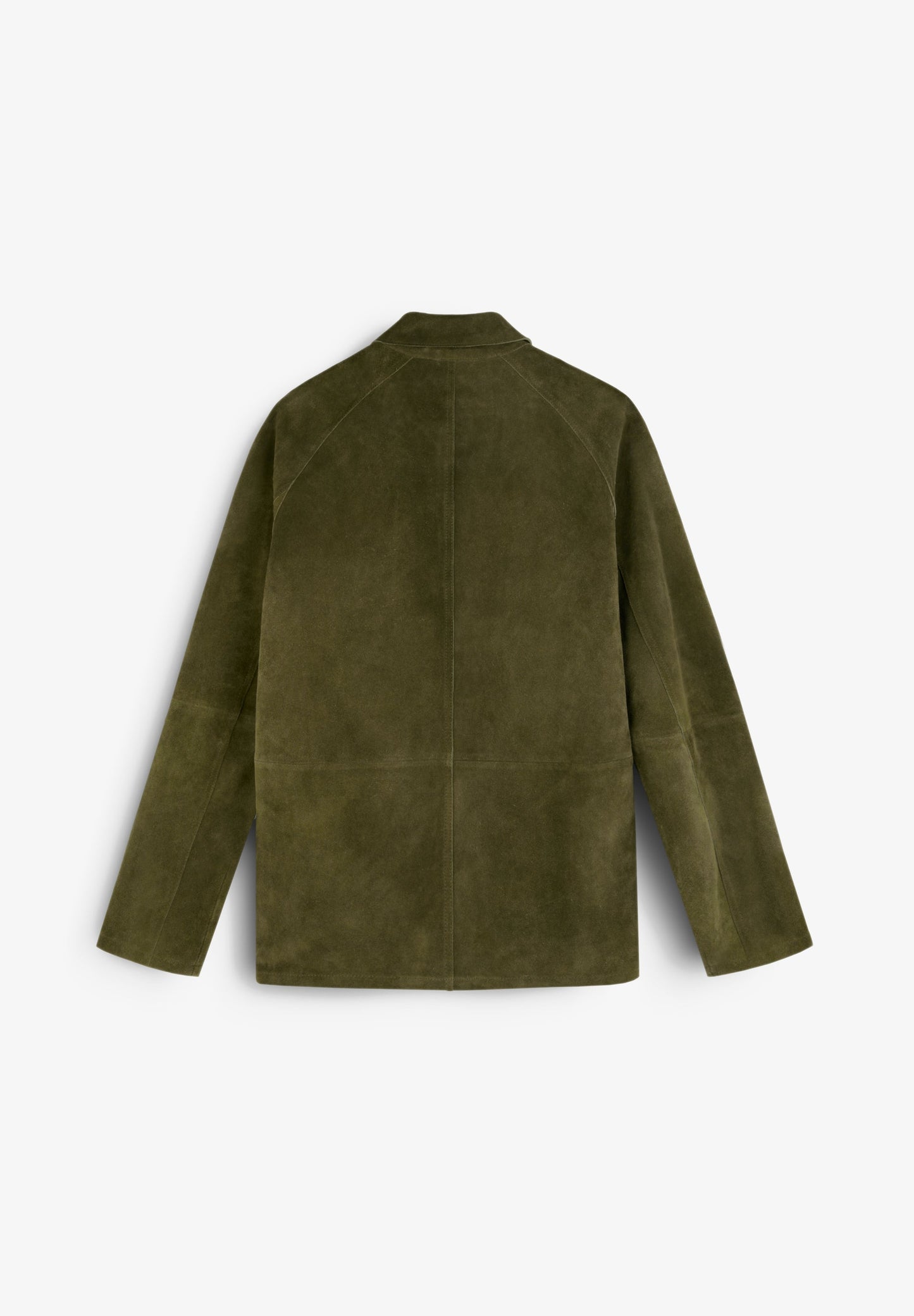 LEATHER JACKET WITH FLAP POCKETS