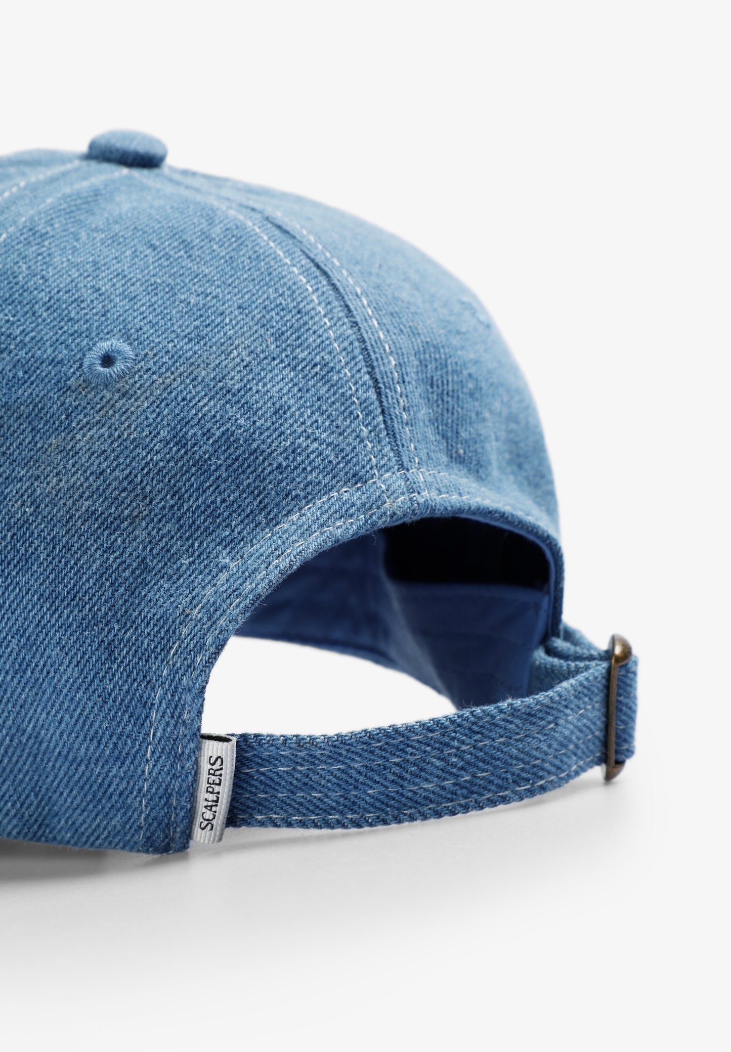 CONTRAST DENIM CAP