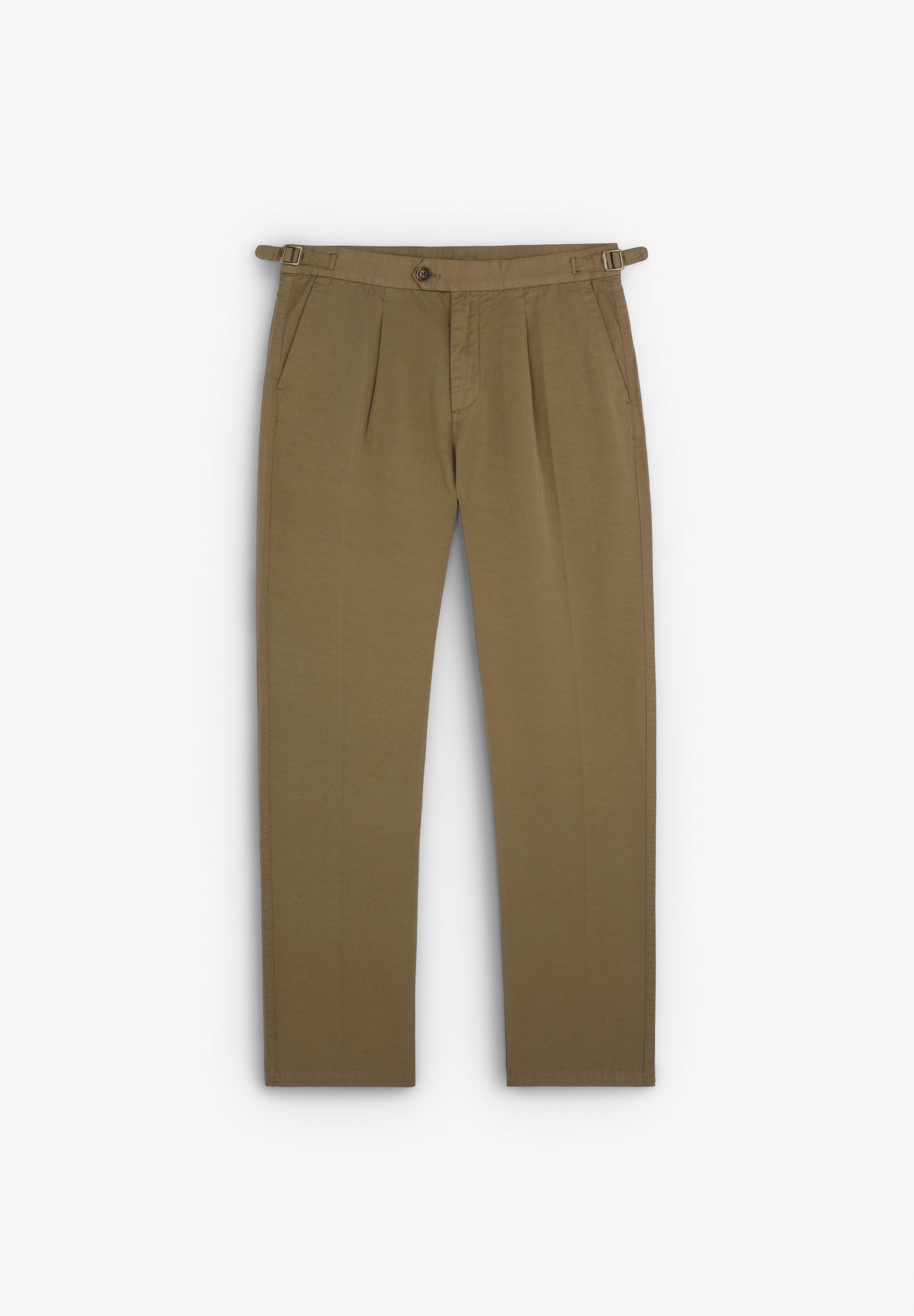 CHINO TROUSERS WITH DARTS