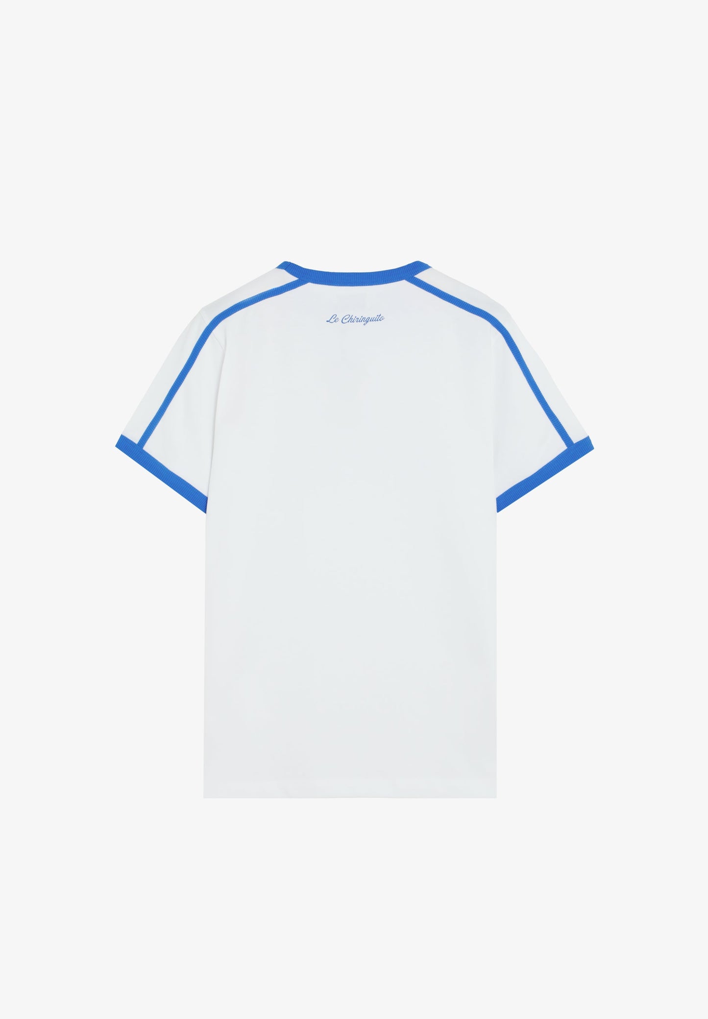 CONTRAST RIBBED T-SHIRT  | LE CHIRINGUITO